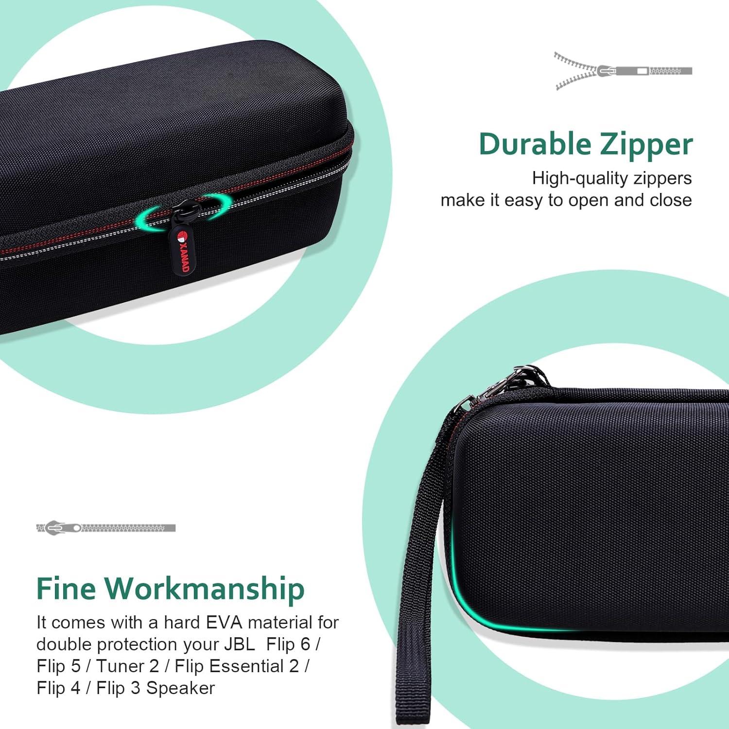 Funda Dura XANAD para Altavoces JBL Flip 7/6/5 - Impermeable