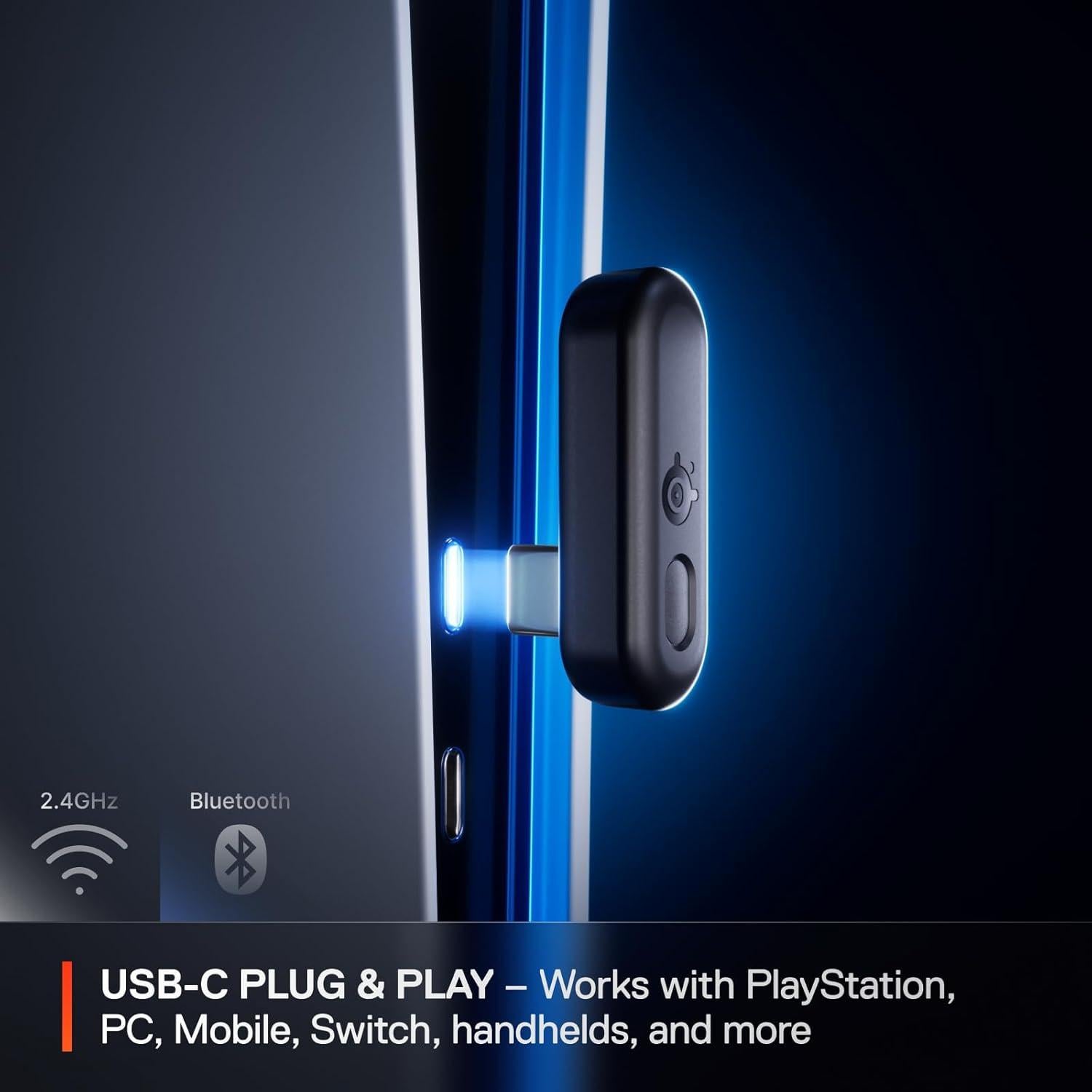 Auriculares Gaming Inalámbricos SteelSeries Arctis Nova 3P Aqua - 40h Batería