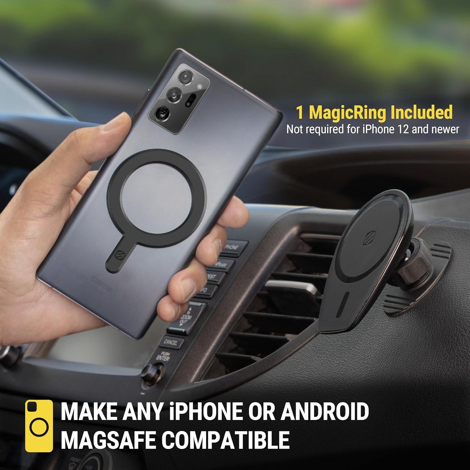 Soporte Magnético Scosche MPMSODVM MagicMount Pro MS 4-en-1 para iPhone 16/15/14/13/12