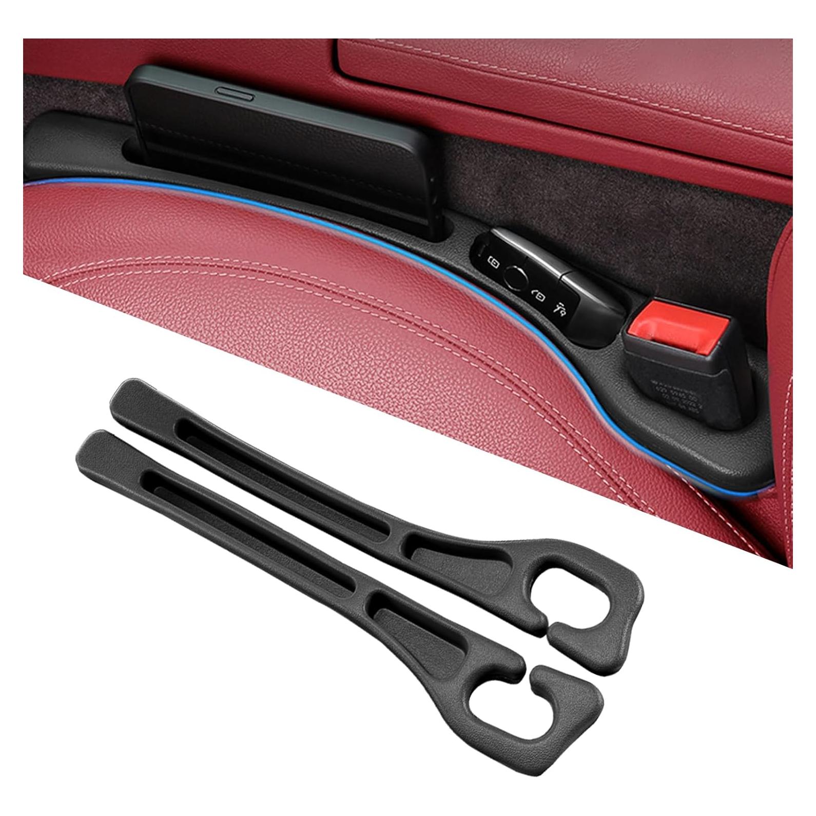 Relleno Espacio Asientos Coche VKHMGDFS LT-02 2 Piezas Negro