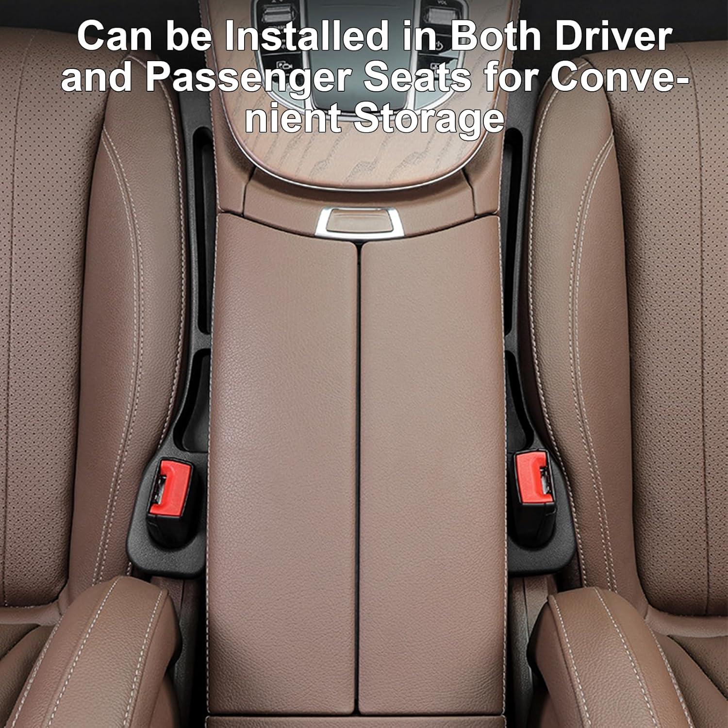 Relleno Espacio Asientos Coche VKHMGDFS LT-02 2 Piezas Negro