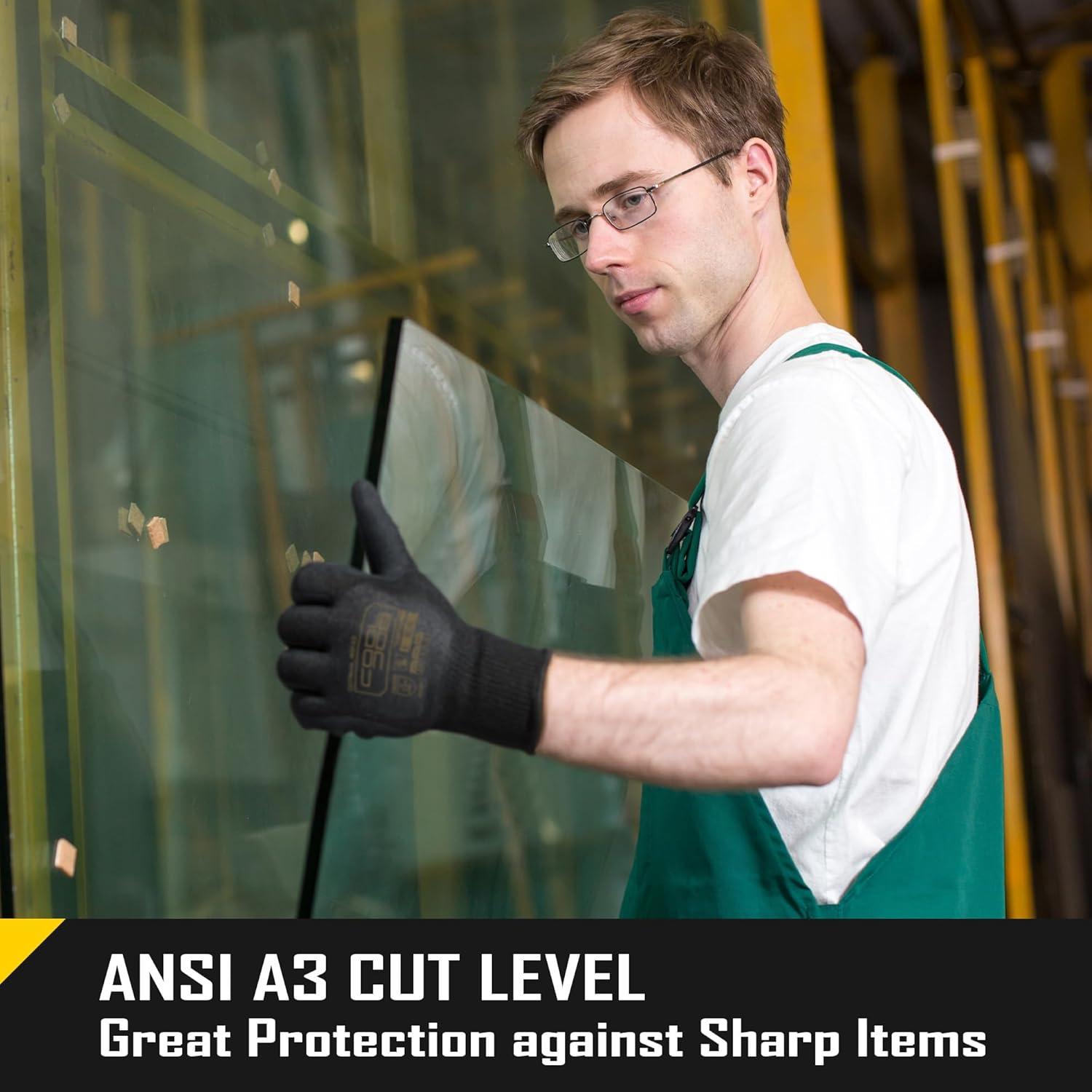 Guantes de Pesca Cooljob A3 Resistentes a Cortes y Antideslizantes