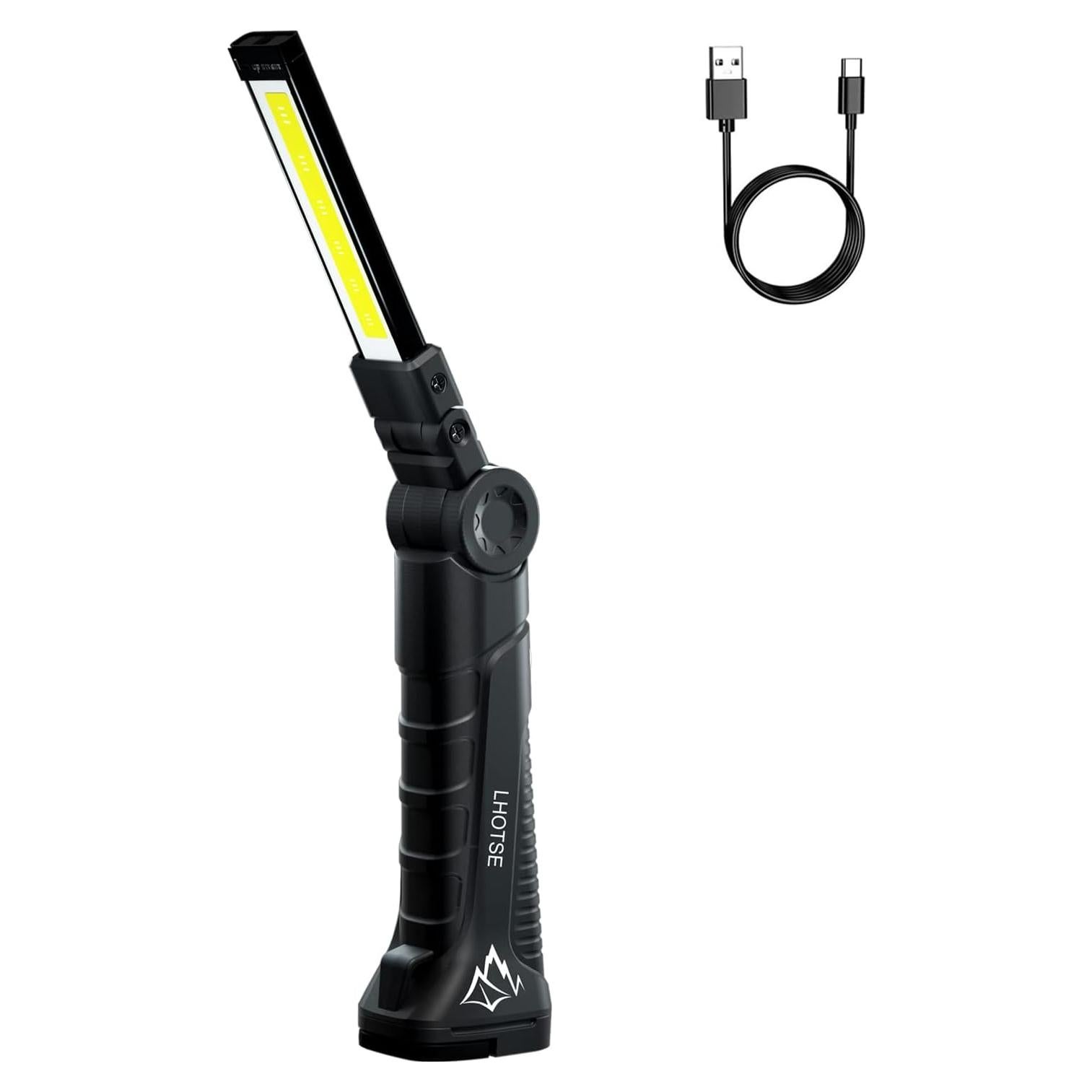 LHOTSE Luz de Trabajo LED Recargable 360° Magnética 500 Lúmenes