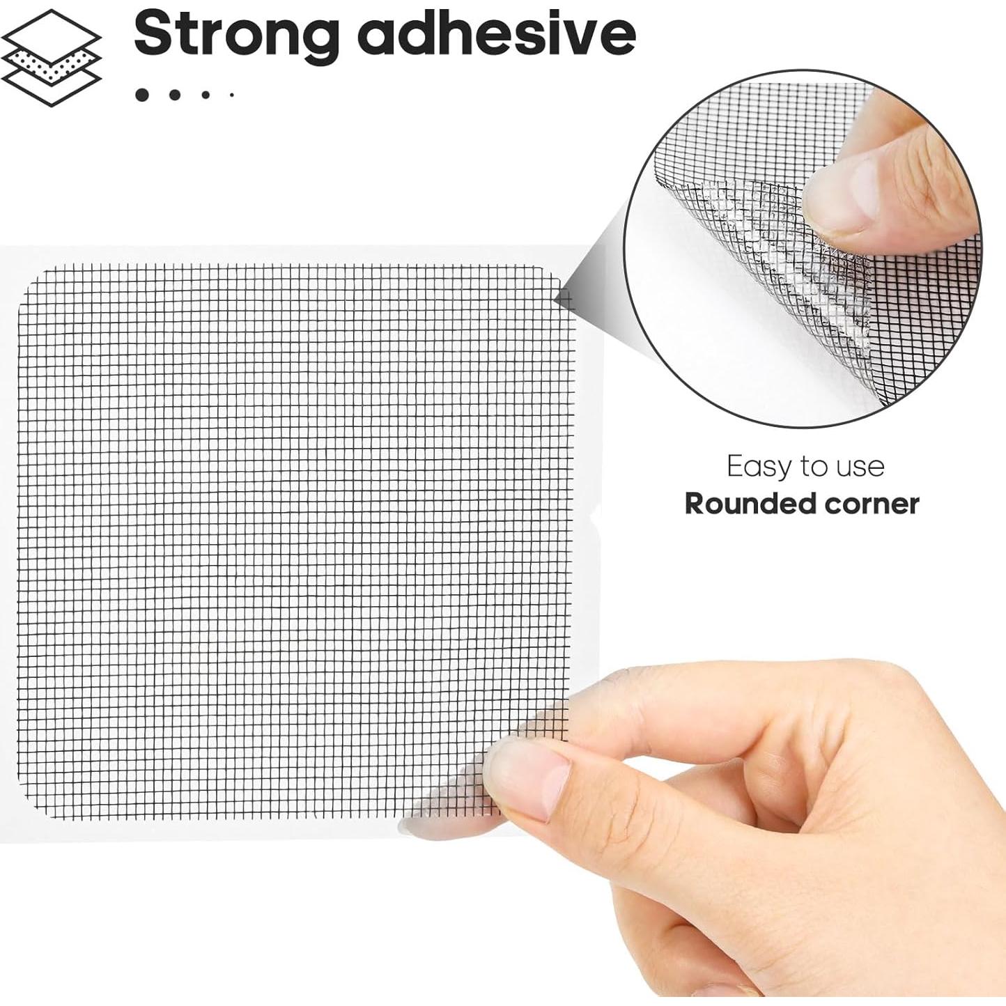 Kit de Reparación de Pantallas Secopad - 16 Parches de Fibra de Vidrio