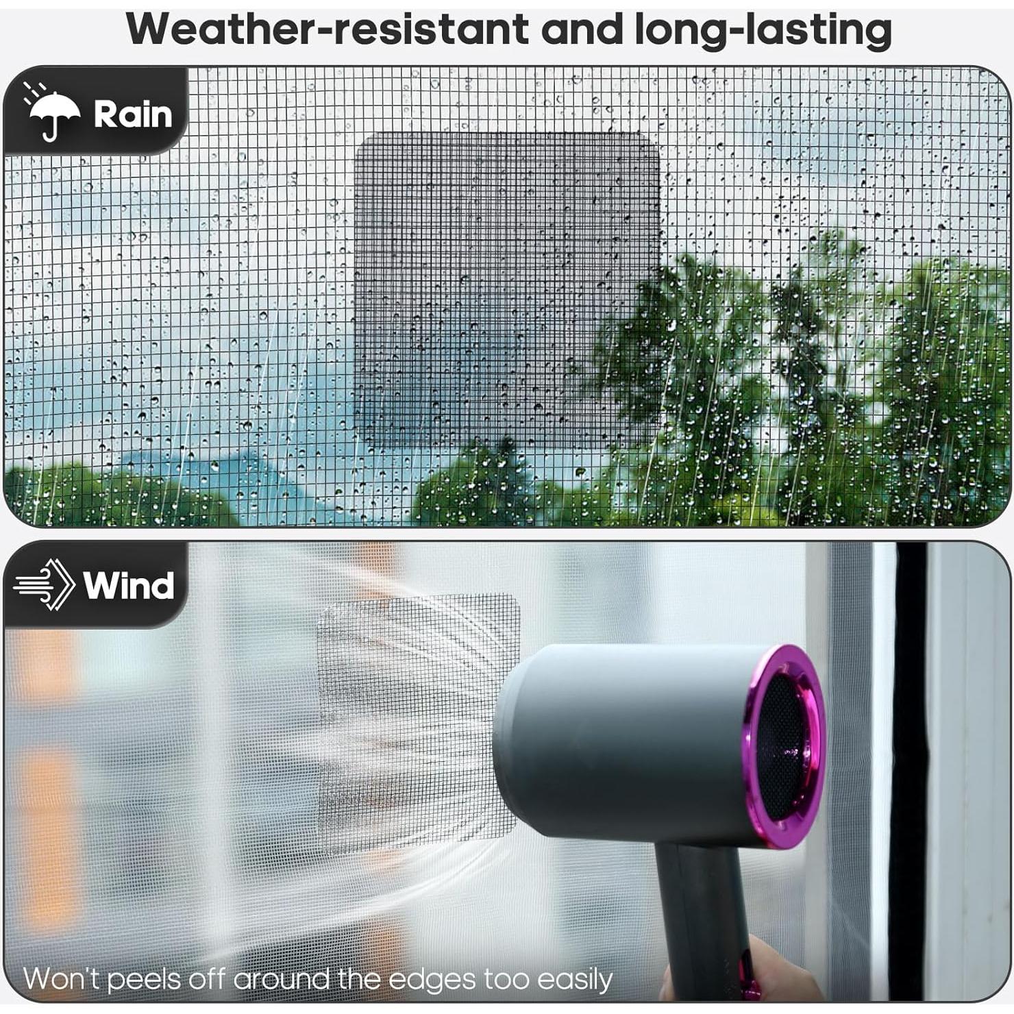 Kit de Reparación de Pantallas Secopad - 16 Parches de Fibra de Vidrio