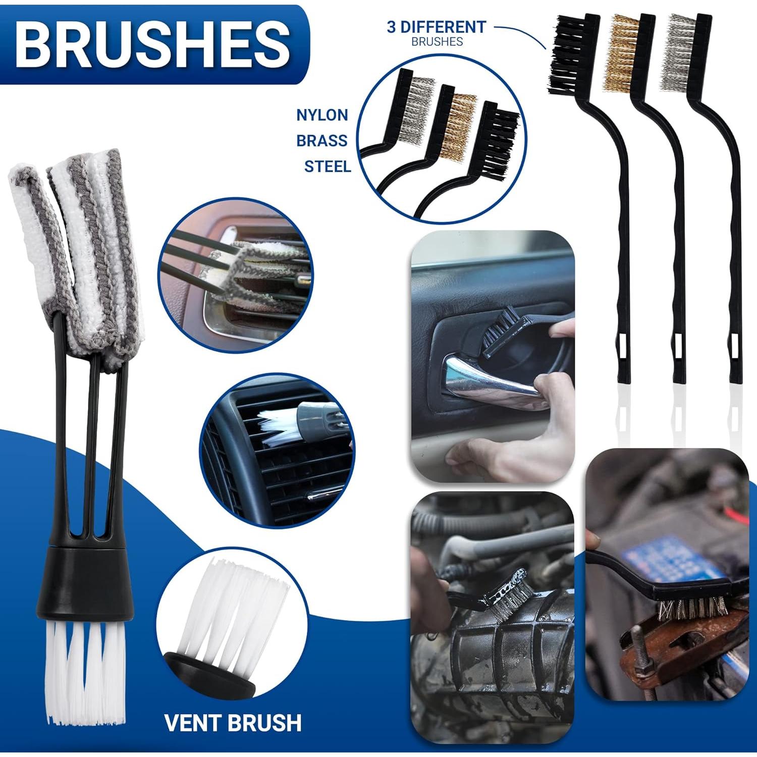 Kit de Detalle de Coche Cuoreca 31 Piezas Profesional