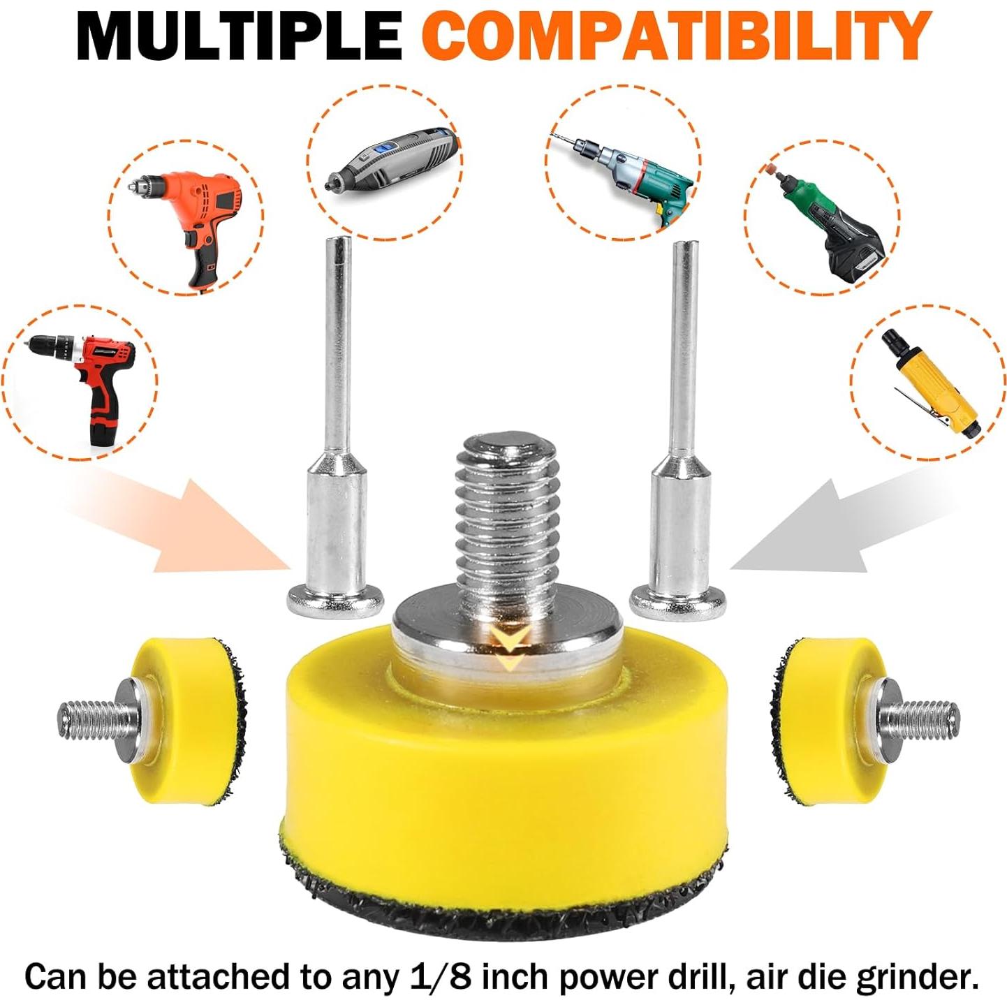 203 Piezas Disco de Lijado 1 Pulgada Avresecie con Almohadillas
