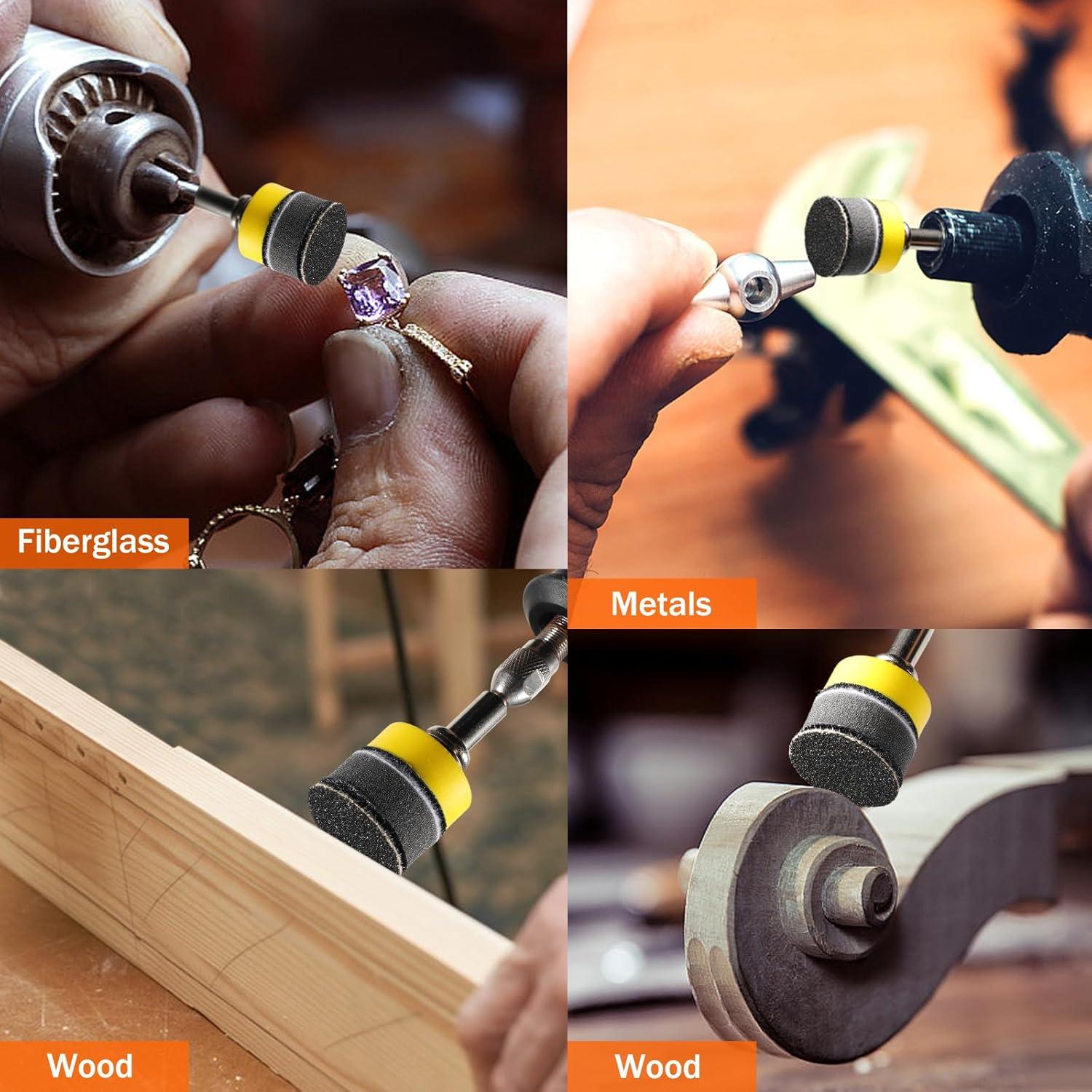 203 Piezas Disco de Lijado 1 Pulgada Avresecie con Almohadillas