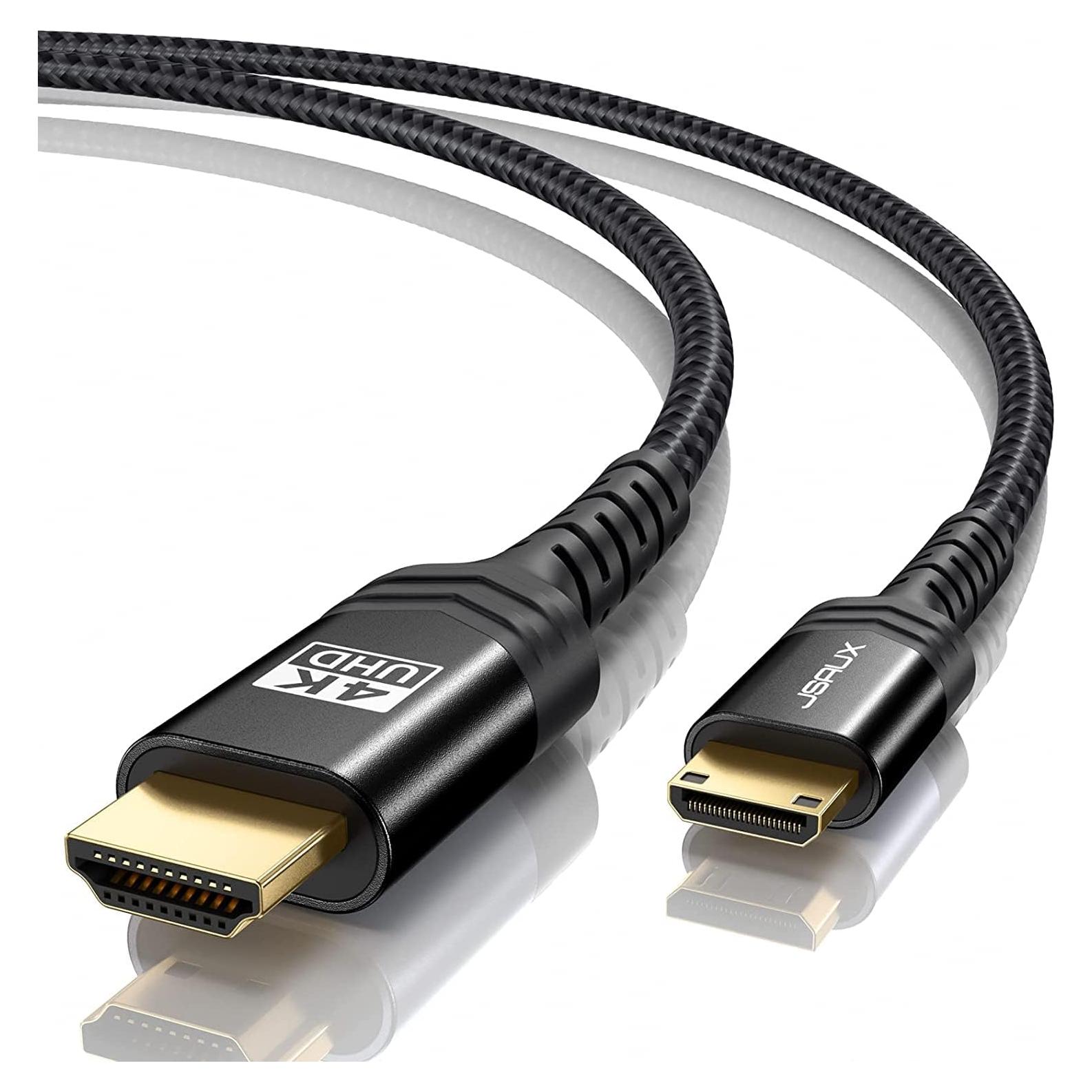 Cable Mini HDMI a HDMI JSAUX 0.91m Alta Velocidad 4K 60Hz