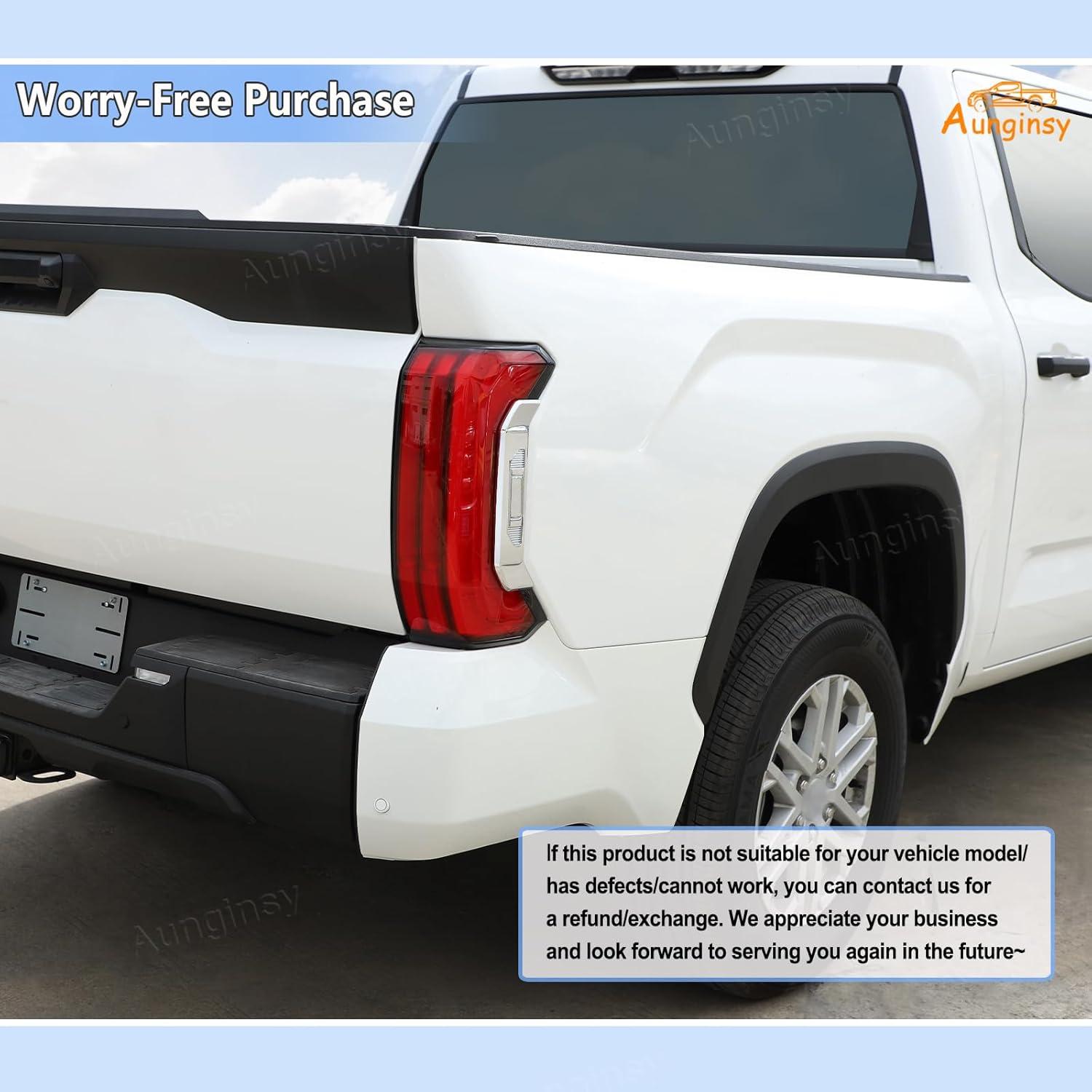 Cubierta Lateral de Luz Trasera Aunginsy para Toyota Tundra 2022-2025