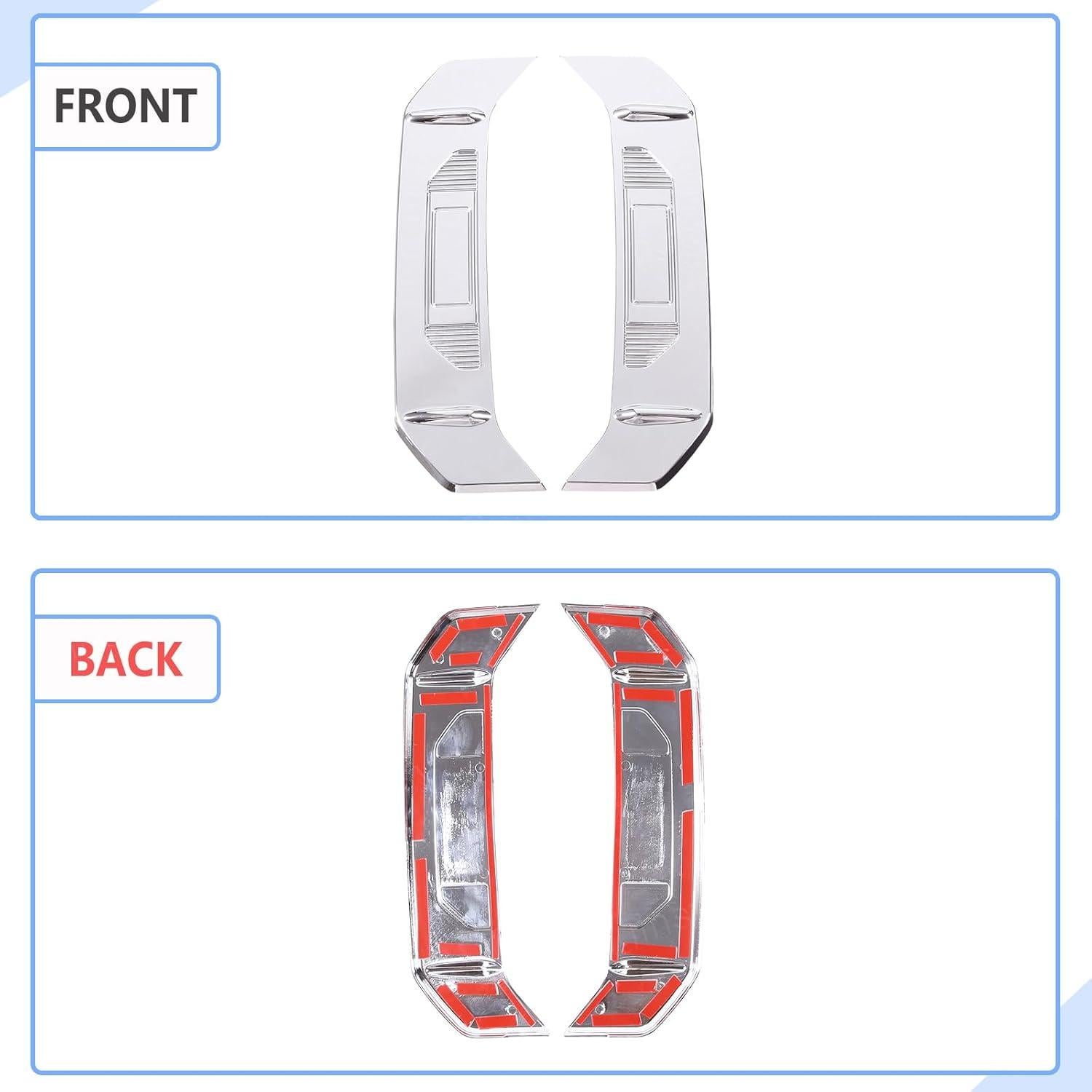 Cubierta Lateral de Luz Trasera Aunginsy para Toyota Tundra 2022-2025