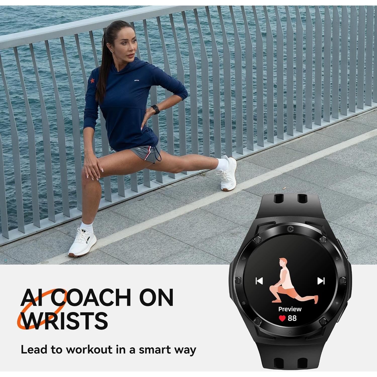 Reloj Inteligente Mentech Xe1 con GPS, 110 Modos, 5ATM