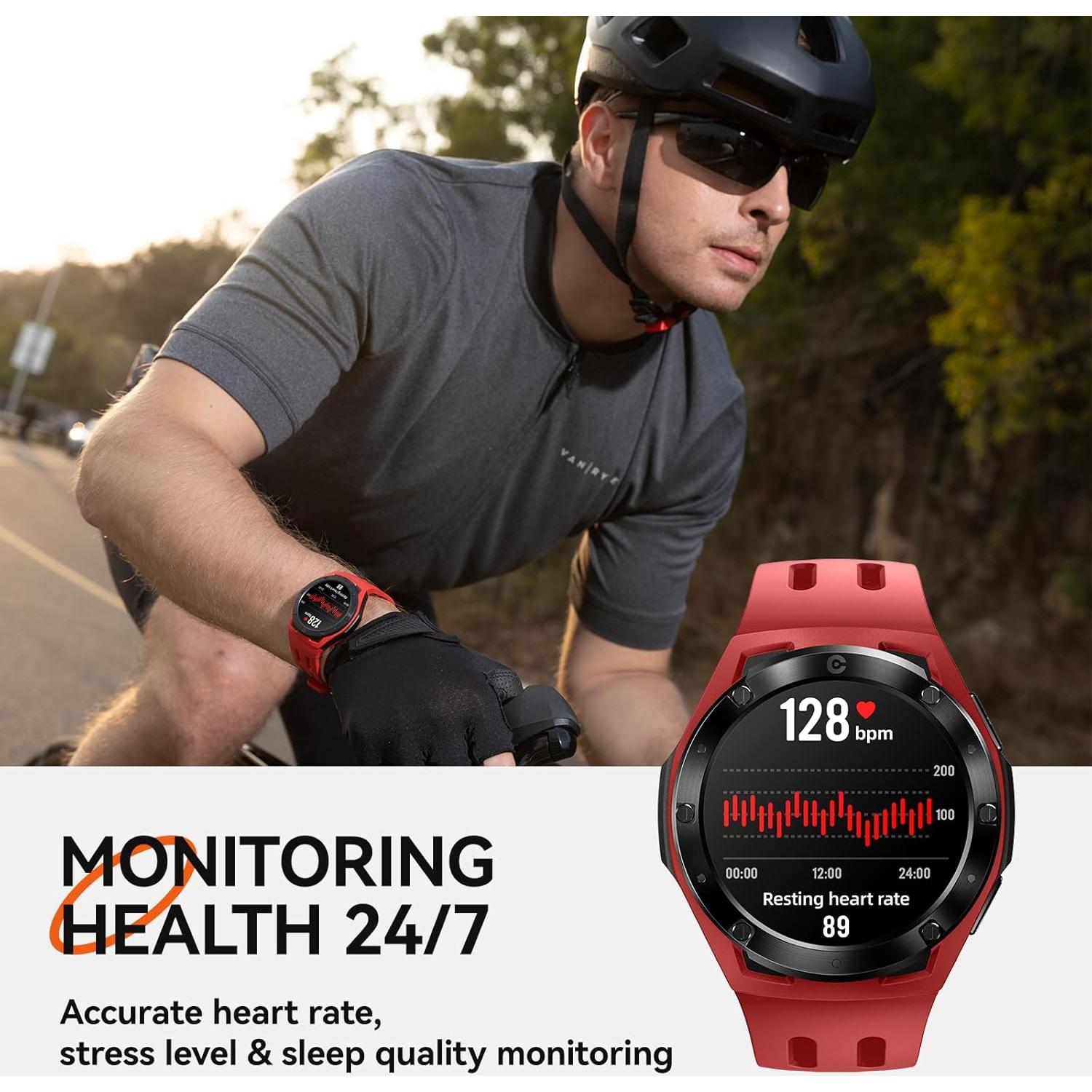 Reloj Inteligente Mentech Xe1 con GPS, 110 Modos, 5ATM