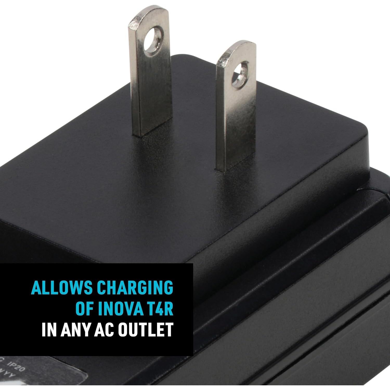 Cargador de Pared Nite Ize T4R USB 100-240V Negro