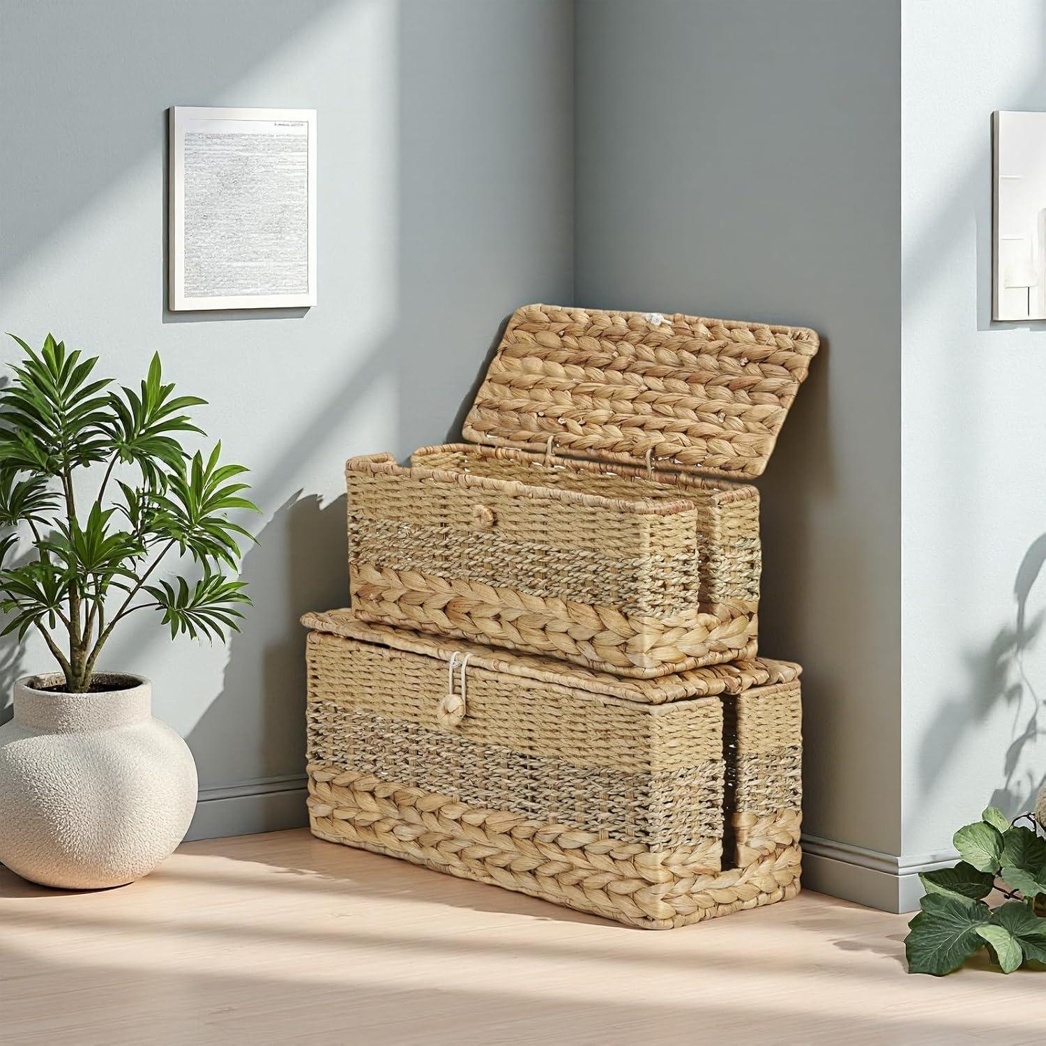 Caja Organizadora de Cables Mediana VinneGenzz Natural