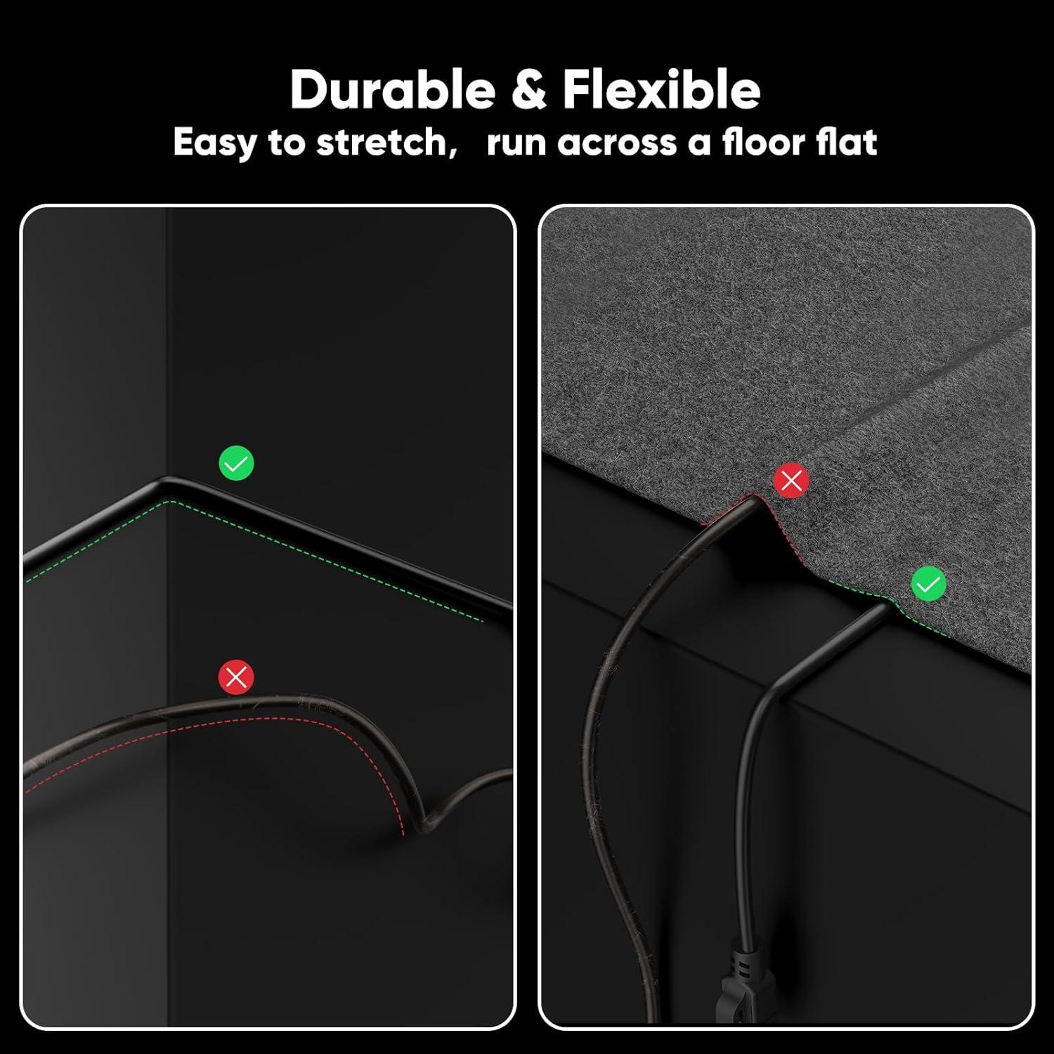 Cable Ethernet Cat 6 VOIETOLT 2.74 m Impermeable 10Gbps