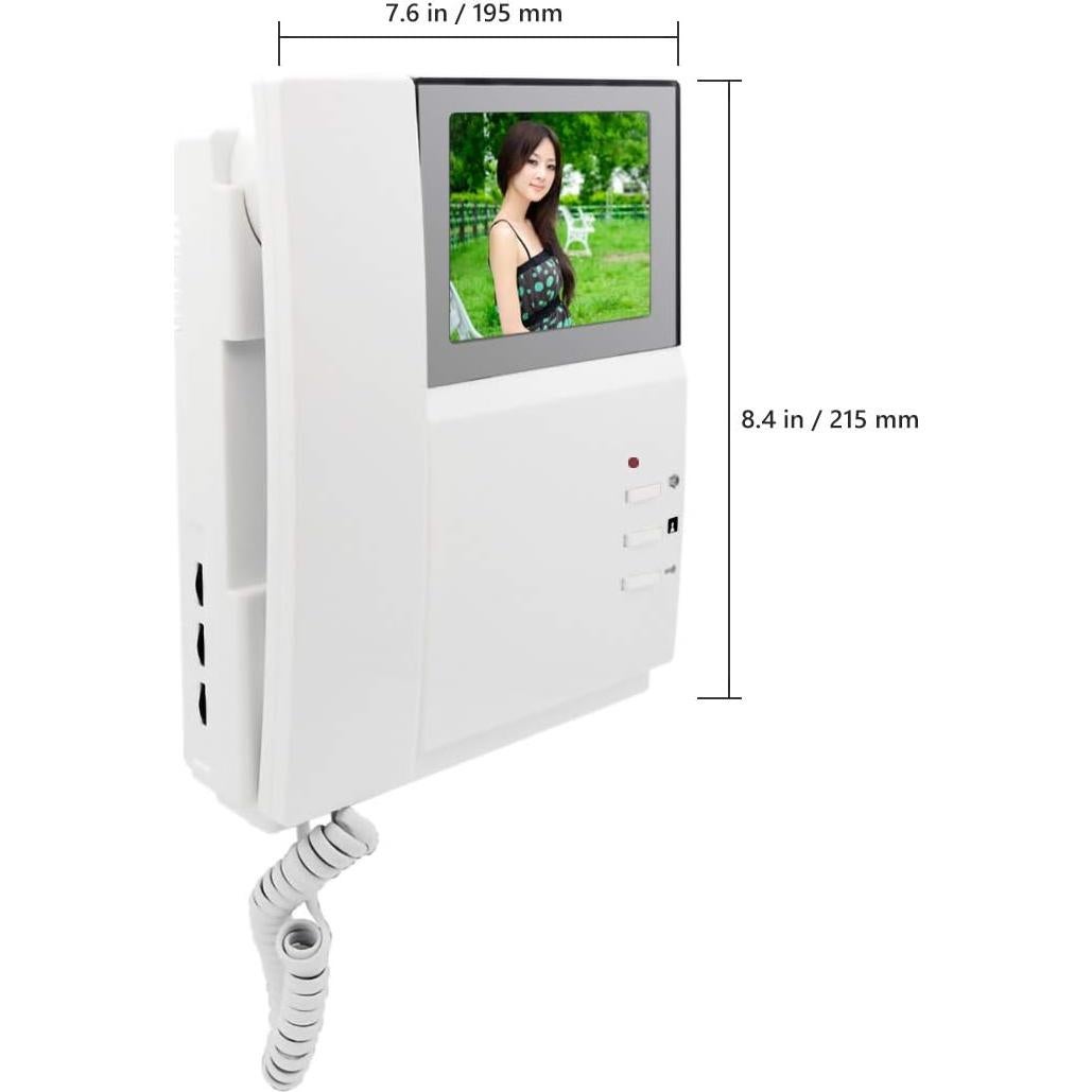 Sistema de Videoportero AMOCAM 4.3" LCD 2 Monitores HD