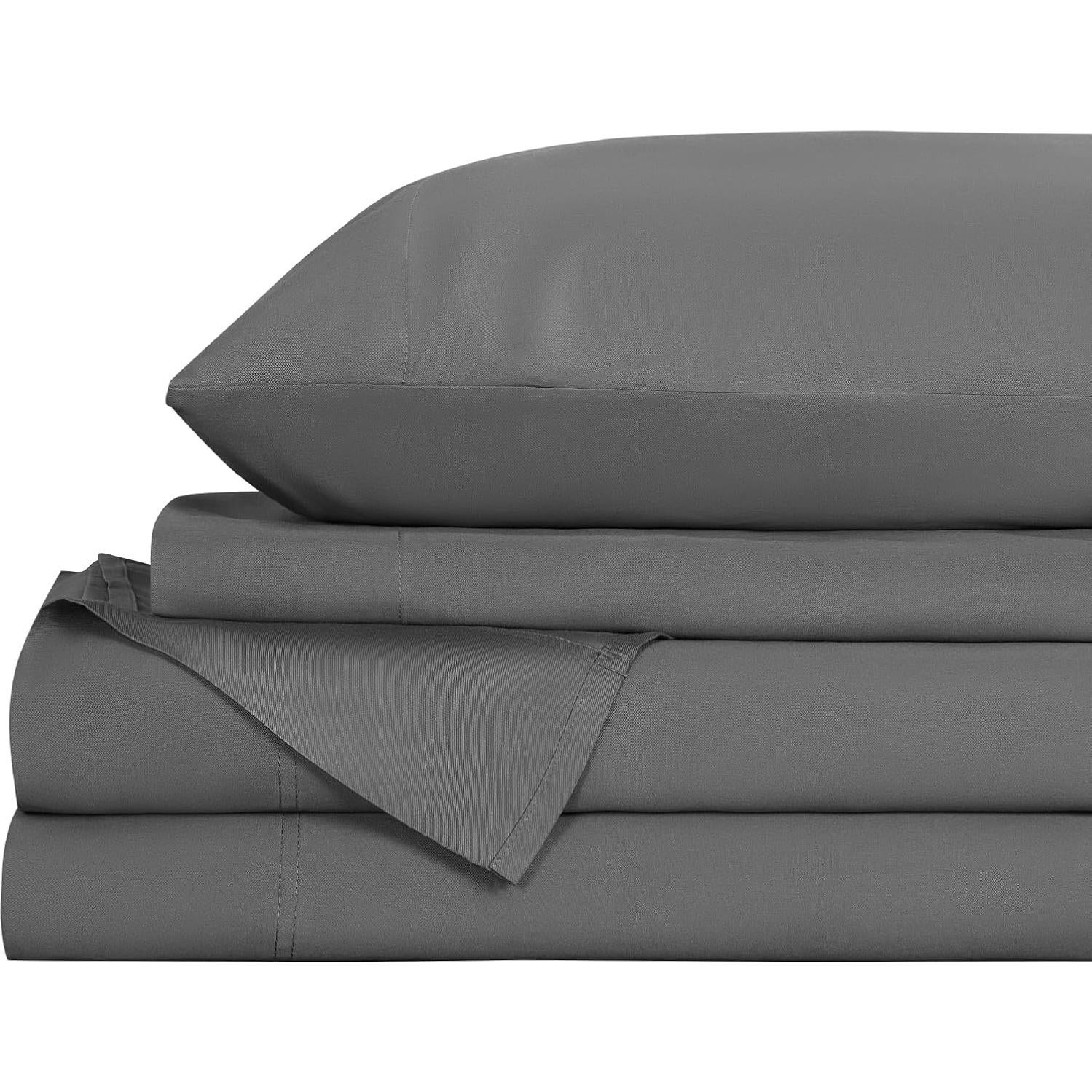 Juego de Sábanas Queen LBRO2M 100% Viscosa Bambú 4 Piezas