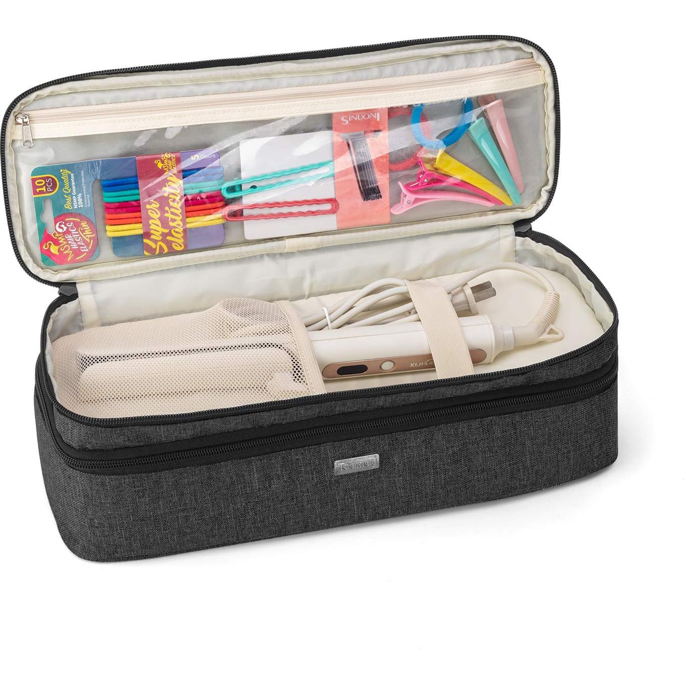 Bolsa de Almacenamiento Teamoy para Secador Revlon One-Step, Negro