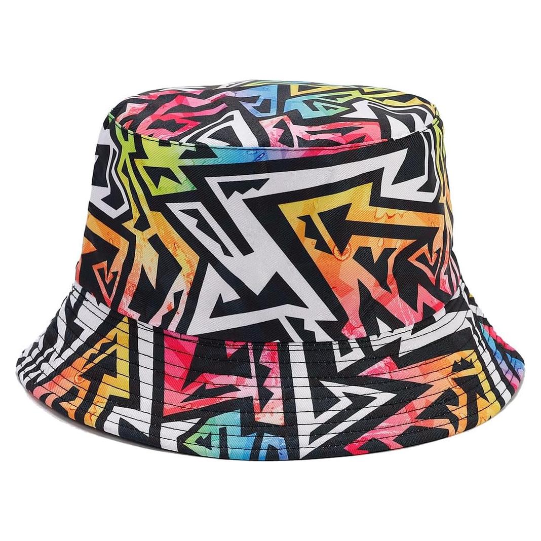 Sombrero de Cubo Reversible Quanhaigou Unisex para Verano