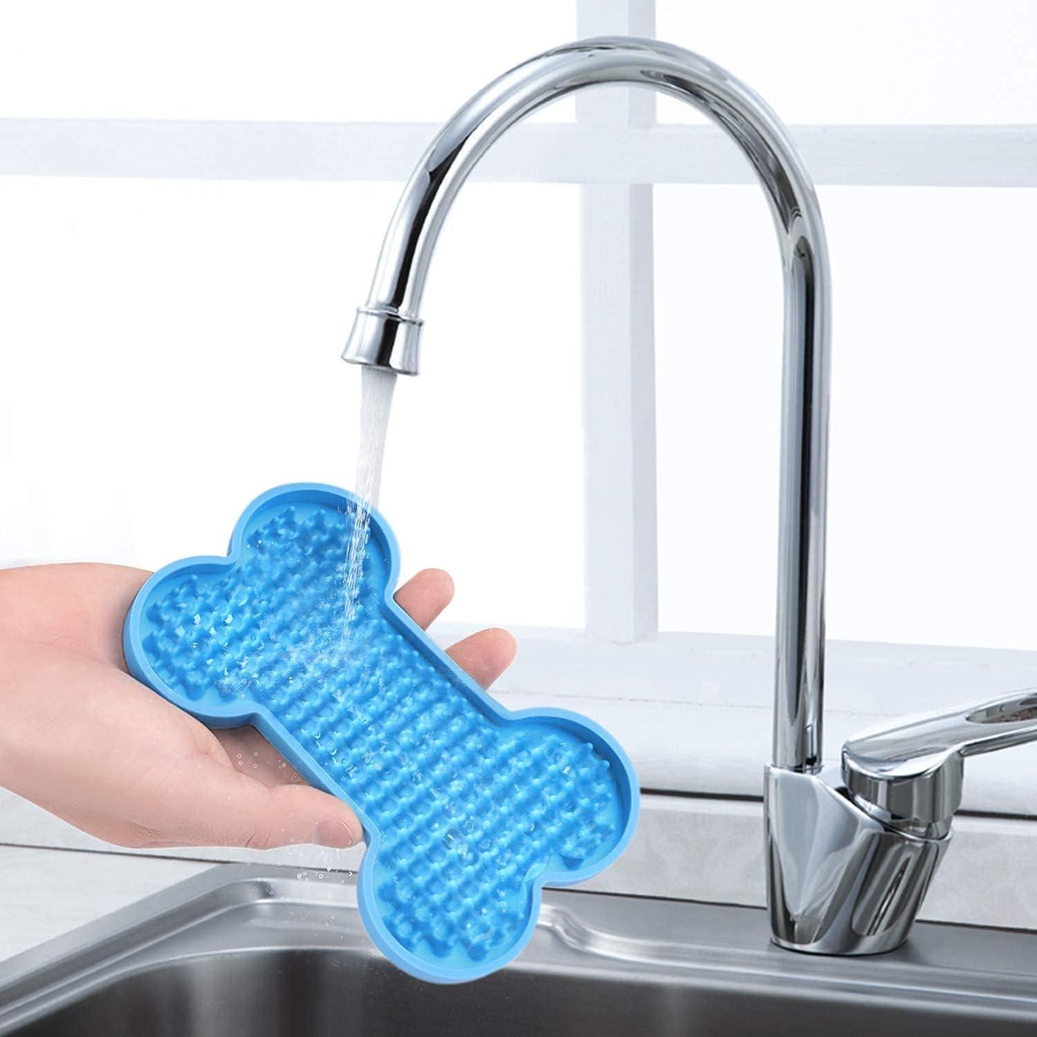 Alfombrilla Lick para Perros Petbank - 20x15 cm, Silicona, 2 Unidades