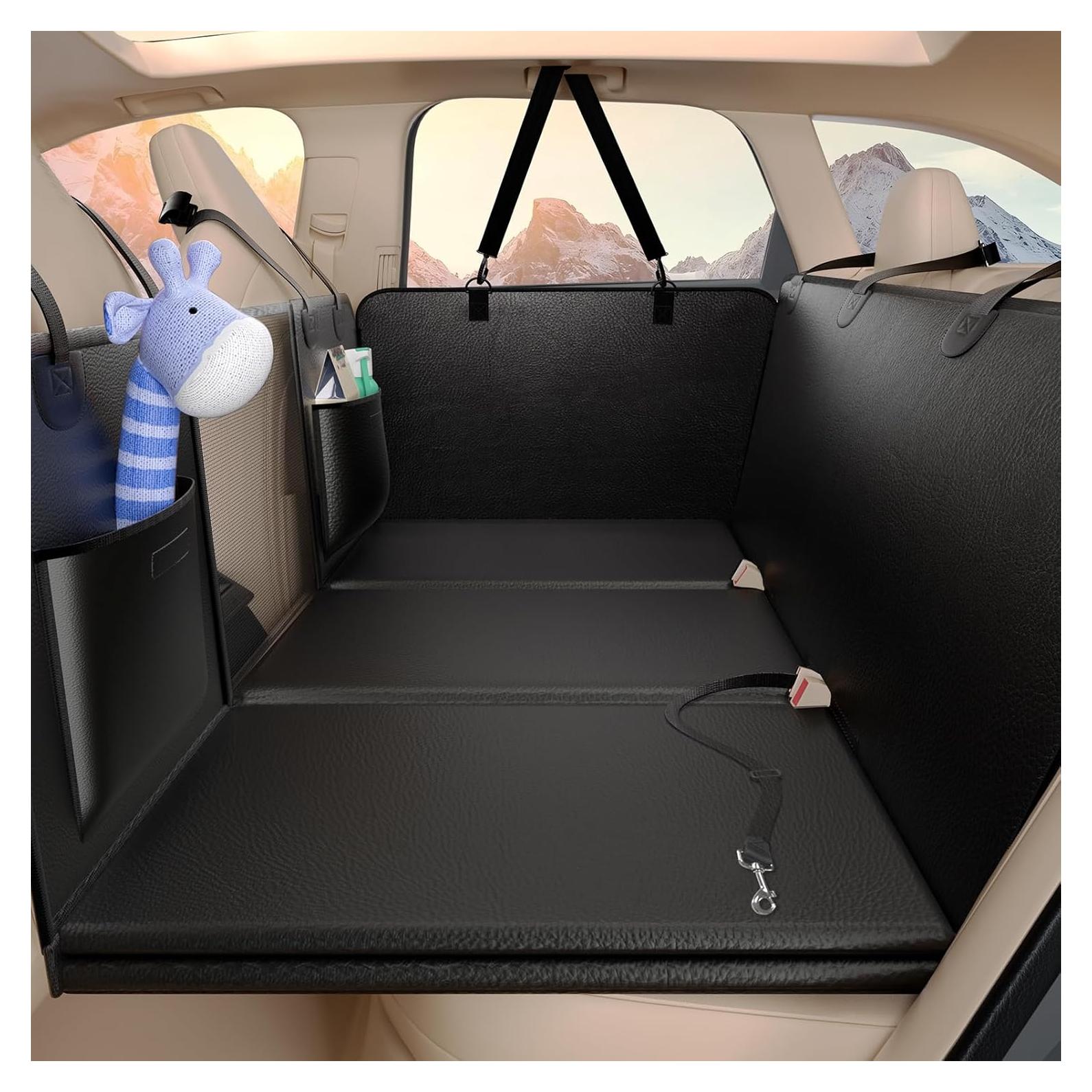 Extensor de Asiento Trasero para Perros FULIDOUER Negro