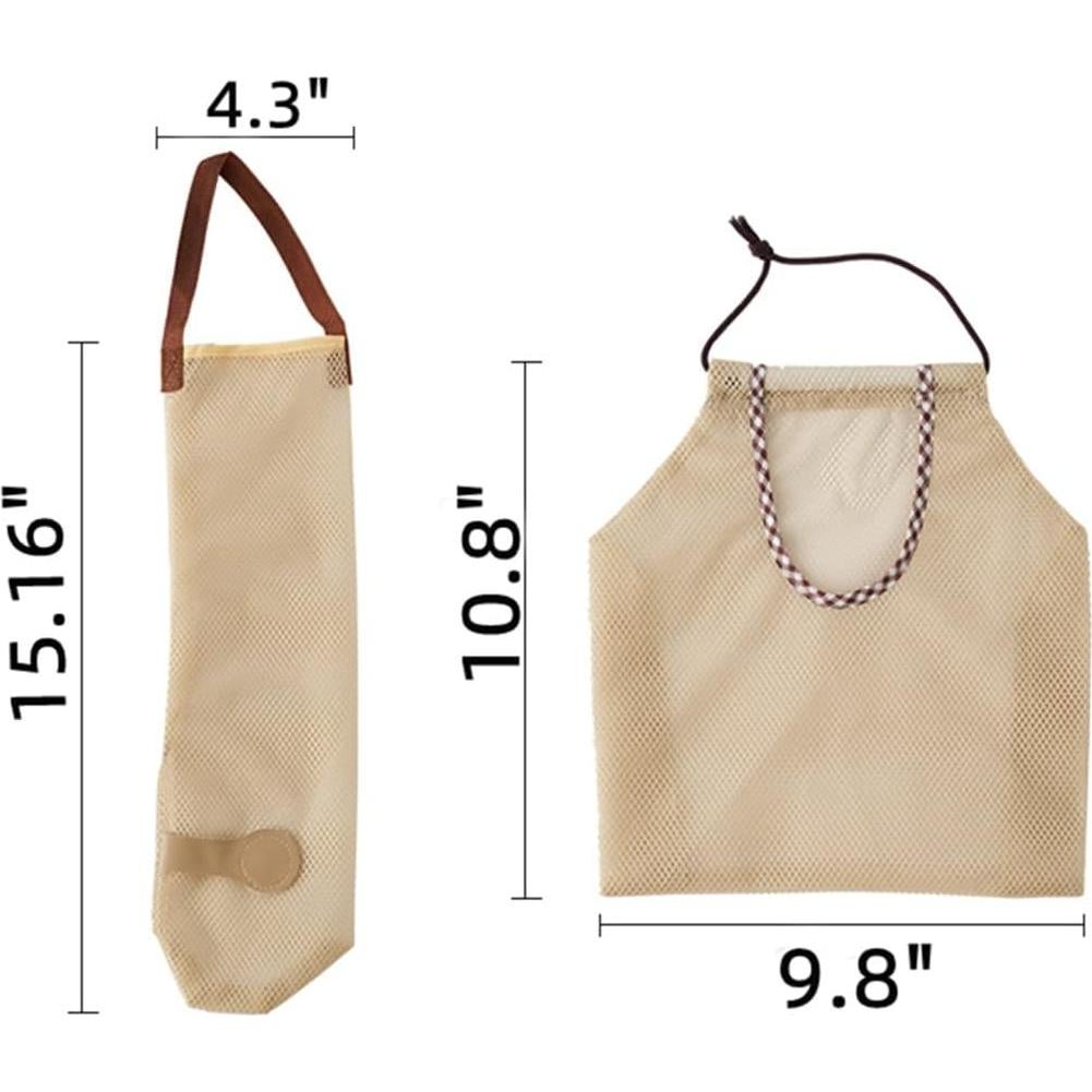 Bolsas de Compras Reutilizables DurReus 2 Piezas Soporte Frutas