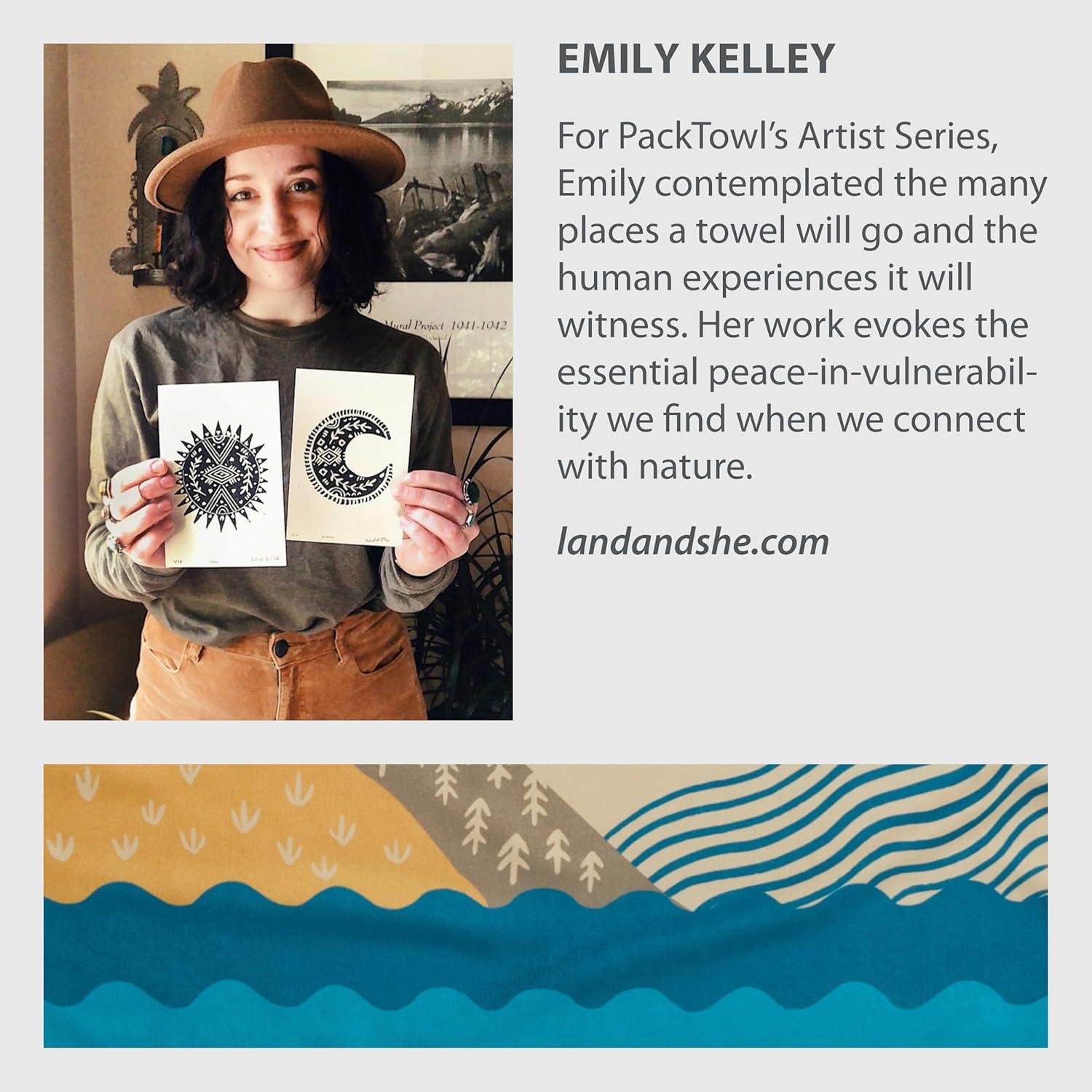 Toalla Personal Ultraligera PackTowl Cuerpo 63.5x137.2cm