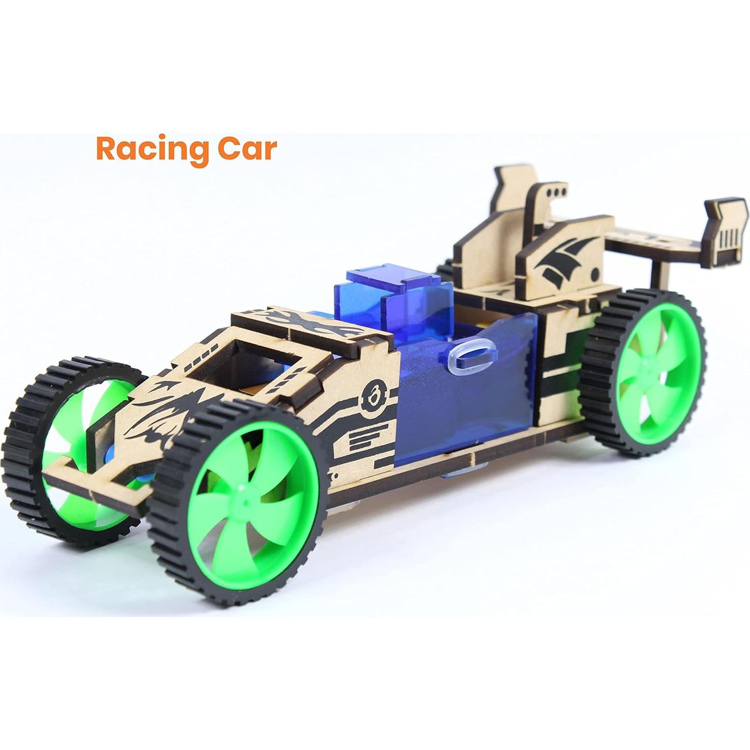 Kit de Construcción STEM 4en1 Butterfly EduFields - Coches 3D