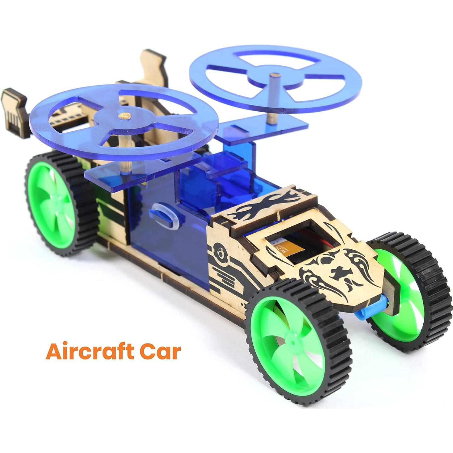 Kit de Construcción STEM 4en1 Butterfly EduFields - Coches 3D