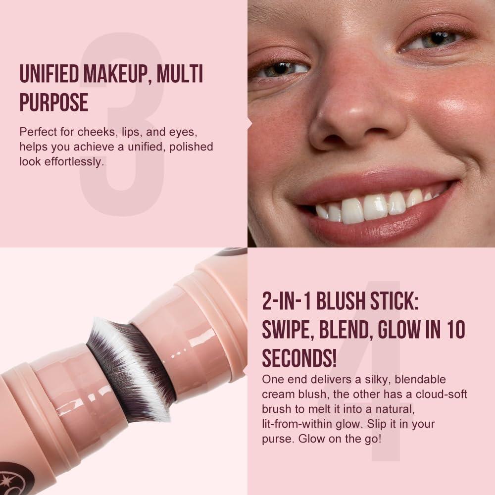 Bastón de Rubor Crema Multiusos Unidollss 7.1 ml HOGUERA