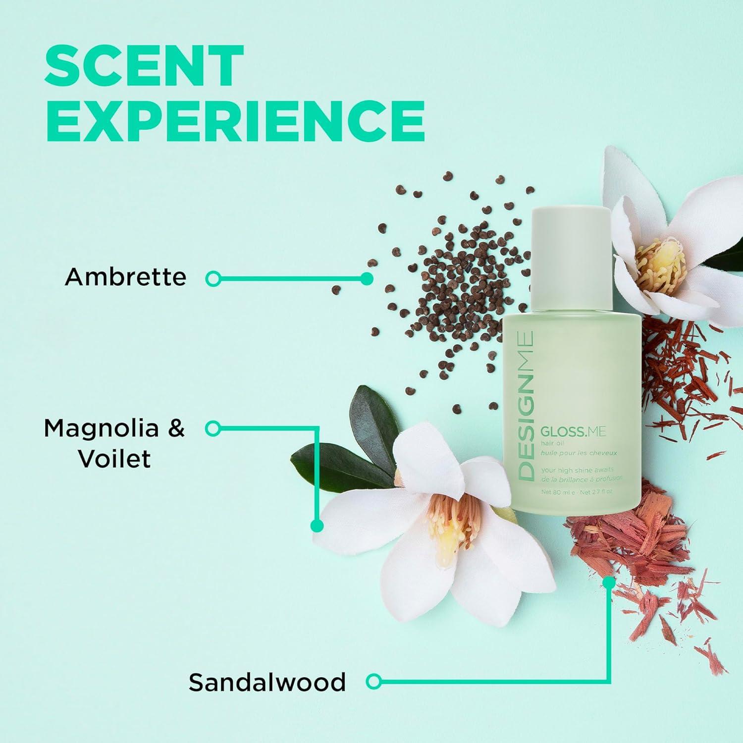 Aceite para Cabello Design.Me GLOSS.ME 25 ml Antifrizz Hidratante