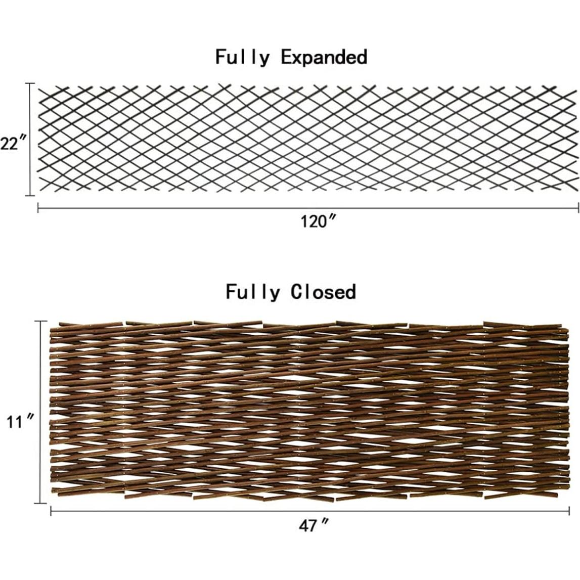 Trellis Expandible JOYSFIT para Plantas 55,88x304,8 cm 4PC