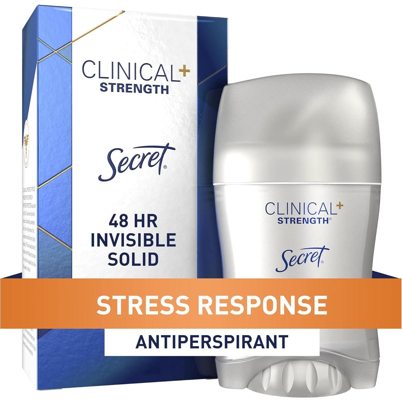 Desodorante Antitranspirante Clínico Secreto Gel 45.36 g x4