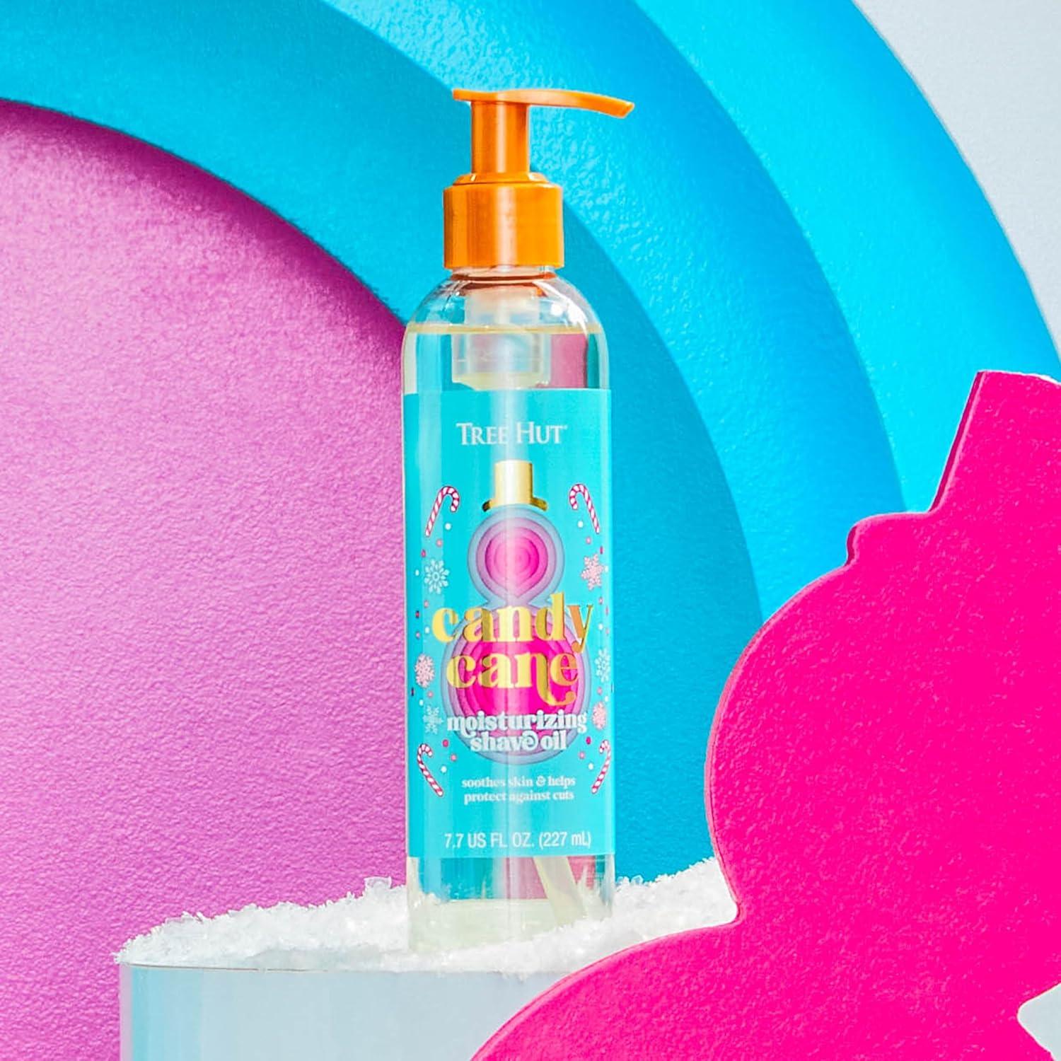 Aceite Hidratante para Afeitar Tree Hut Caramelo de Menta 227 ml