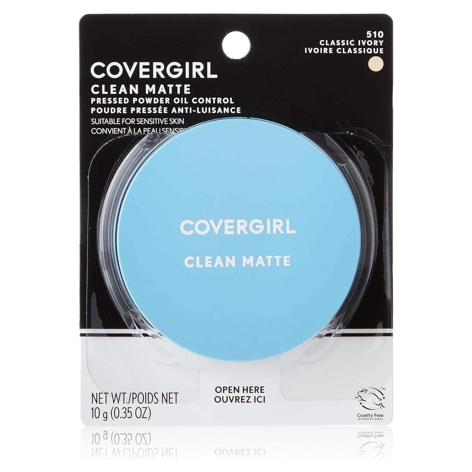 Polvo Compacto Limpio Mate COVERGIRL 10g - Control de Aceite