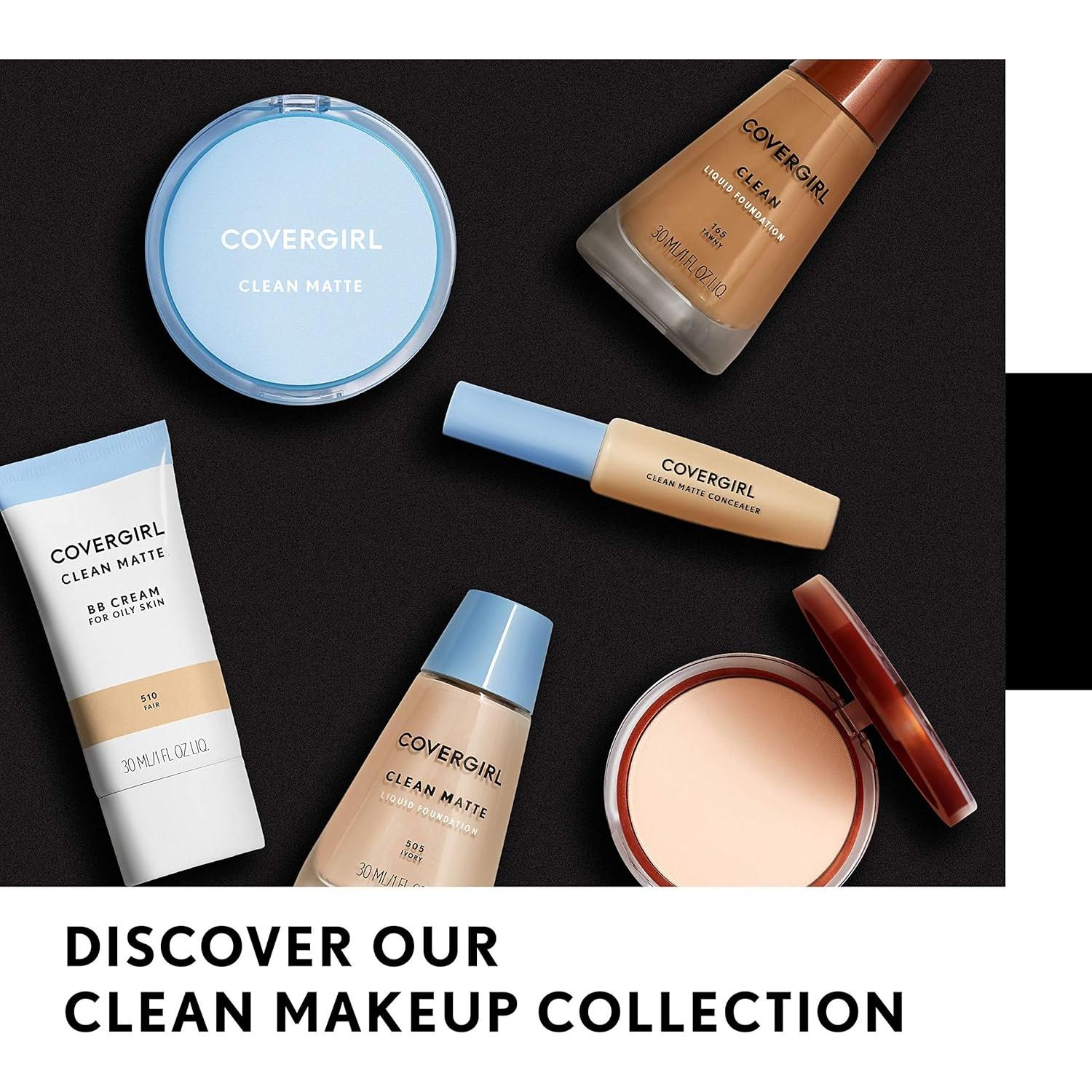 Polvo Compacto Limpio Mate COVERGIRL 10g - Control de Aceite