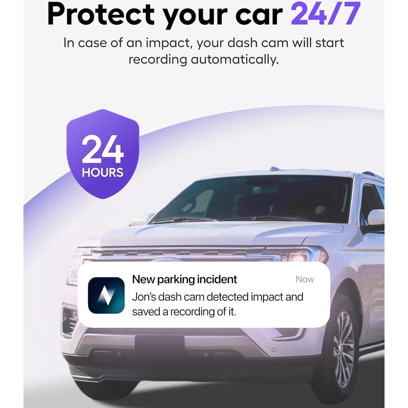 Cámara Dash Nexar Beam - 32GB, Modo Estacionamiento 24H