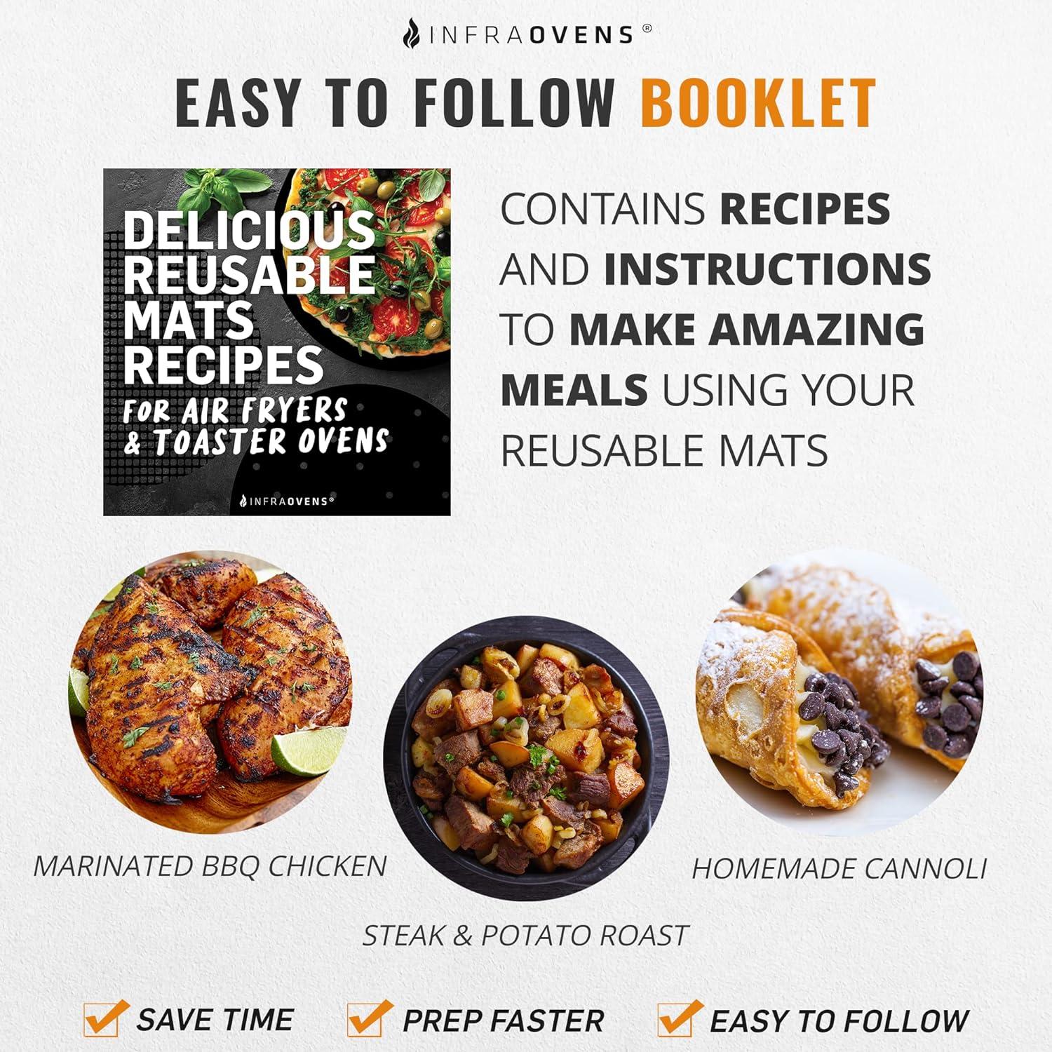 Forros Reutilizables para Freidora de Aire INFRAOVENS 17cm