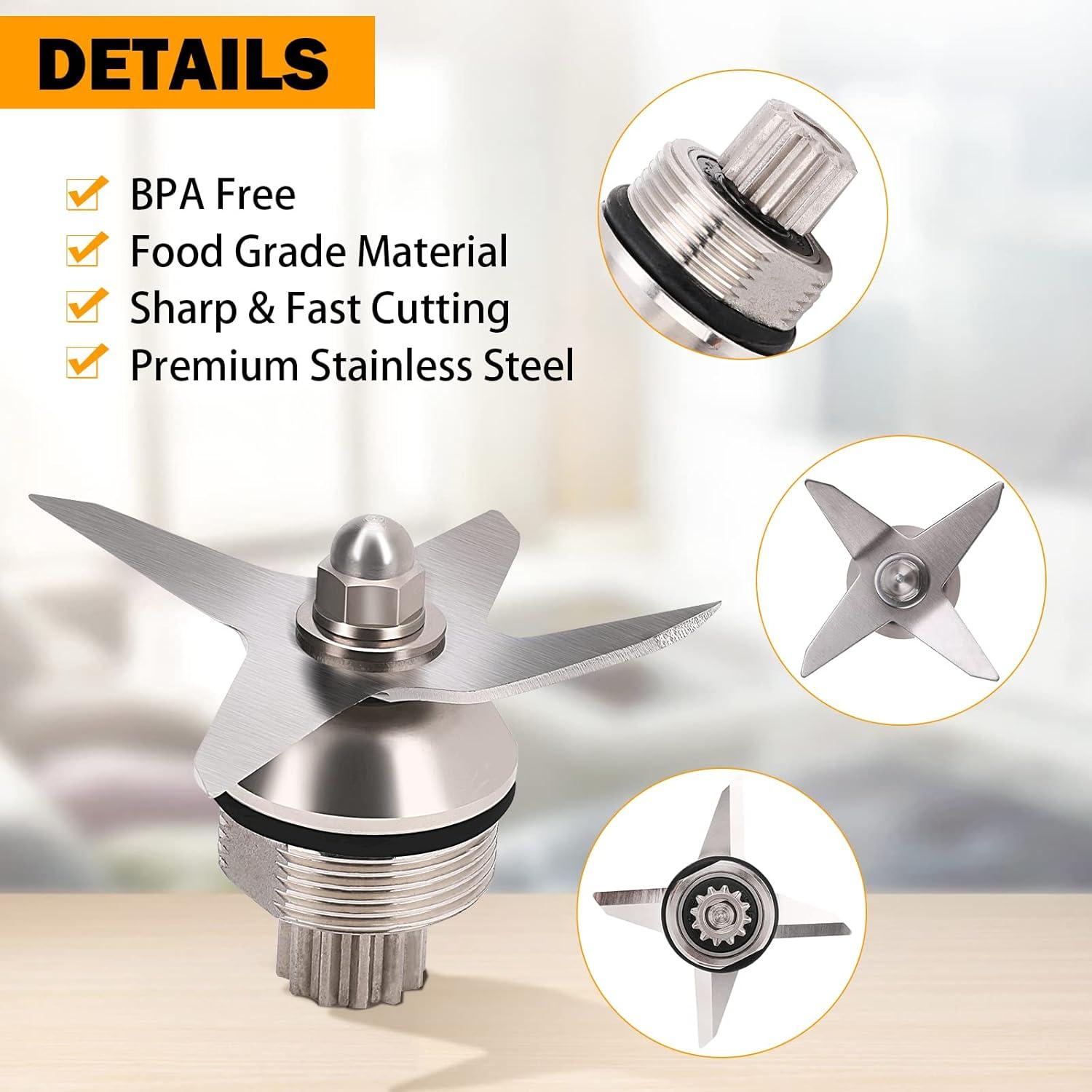 Conjunto de Cuchillas Húmedas Vitamix 5200 con Llave y Kit