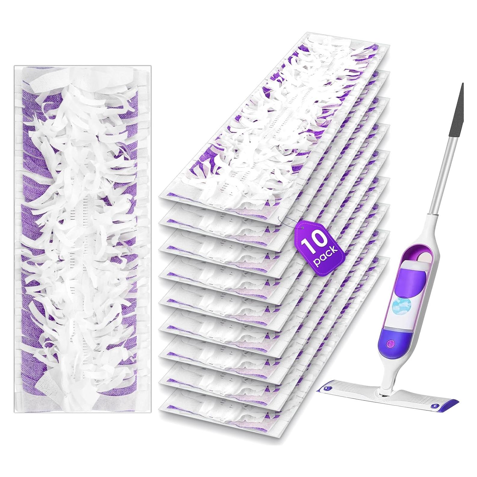 Recargas Almohadilla Desechable MIBUMIKI para Swiffer PowerMop - 10 Piezas