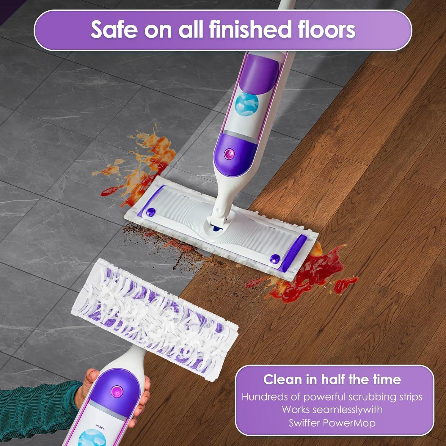 Recargas Almohadilla Desechable MIBUMIKI para Swiffer PowerMop - 10 Piezas