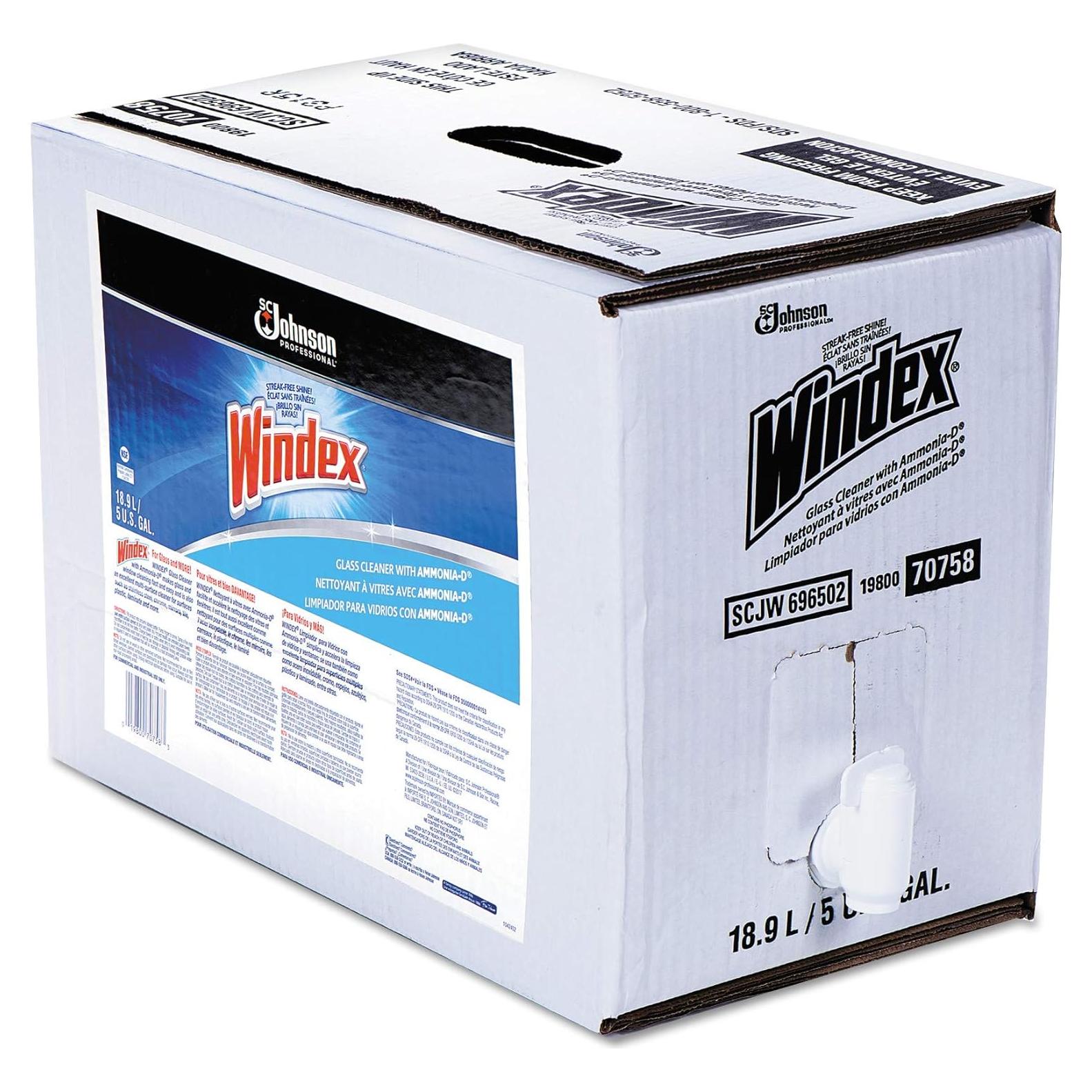 Limpiador de Vidrio Windex 640 Oz (1.89 L) Fórmula Potenciada