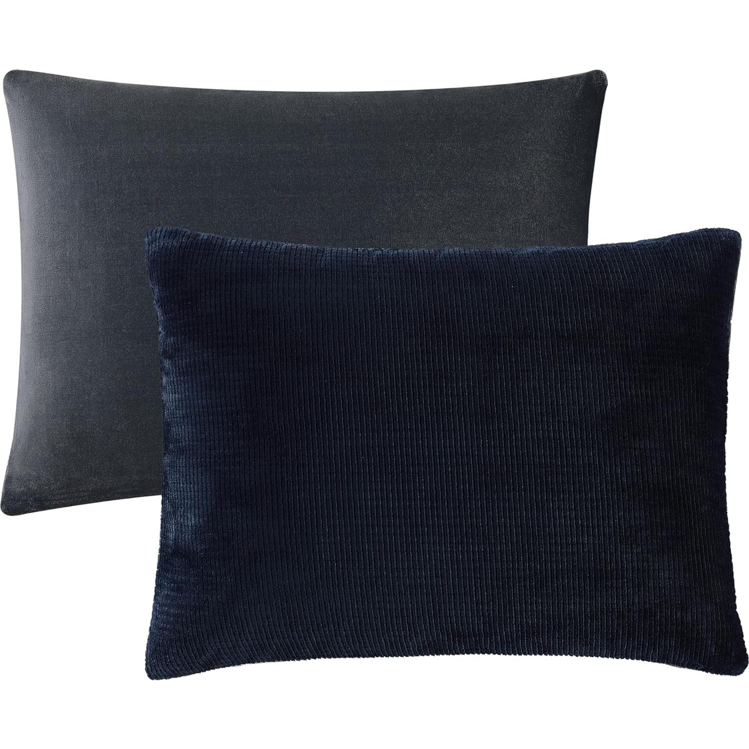 Juego de Edredón UGG Remina King 5 Piezas Azul Marino