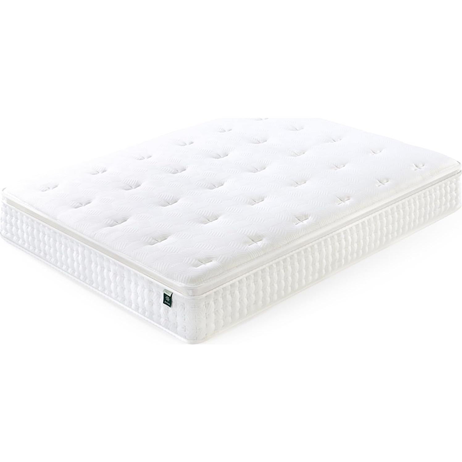 Colchón Híbrido ZINUS Euro Top 30 cm Individual Alivio Presión