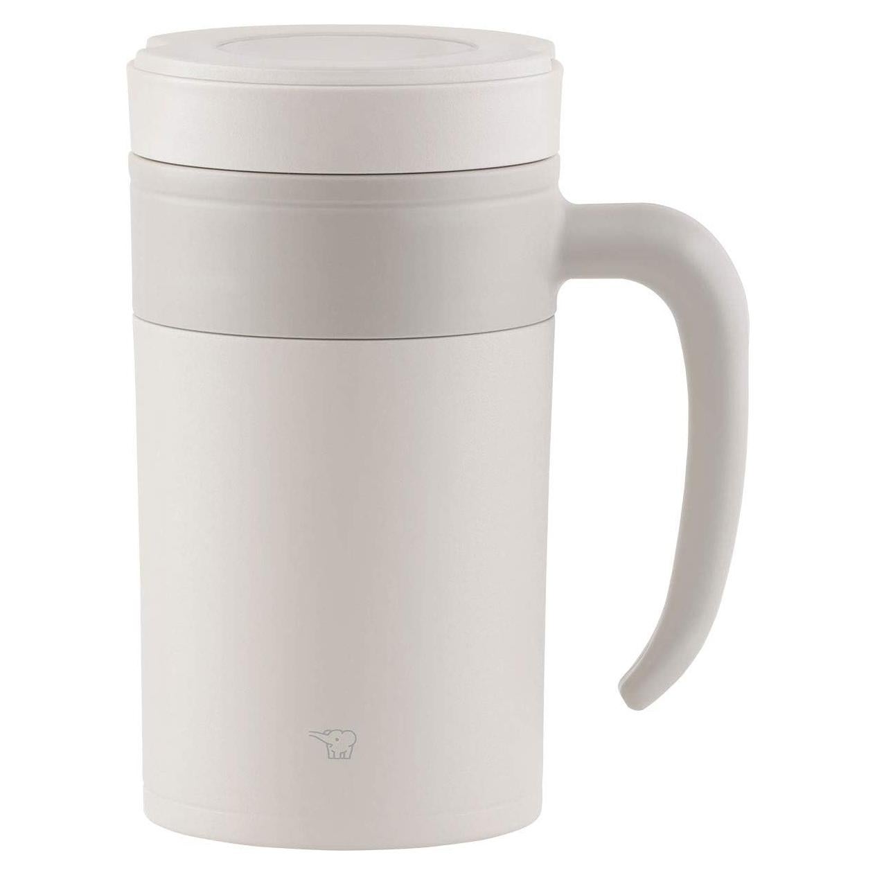 Vaso de Té Zojirushi SE-KAE48WZ Acero Inoxidable 473ml Blanco