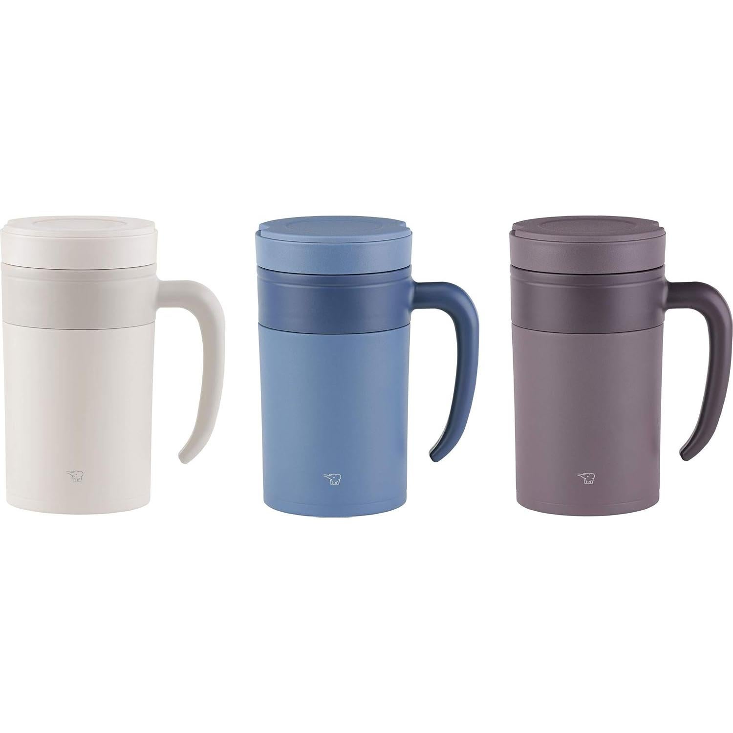 Vaso de Té Zojirushi SE-KAE48WZ Acero Inoxidable 473ml Blanco