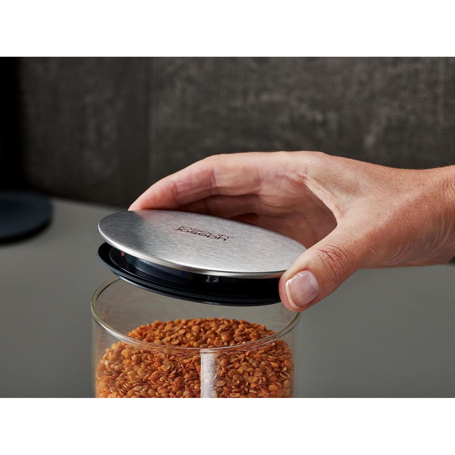 Joseph Joseph Podium 100 Soporte Almacenamiento 5 Piezas Vidrio Acero