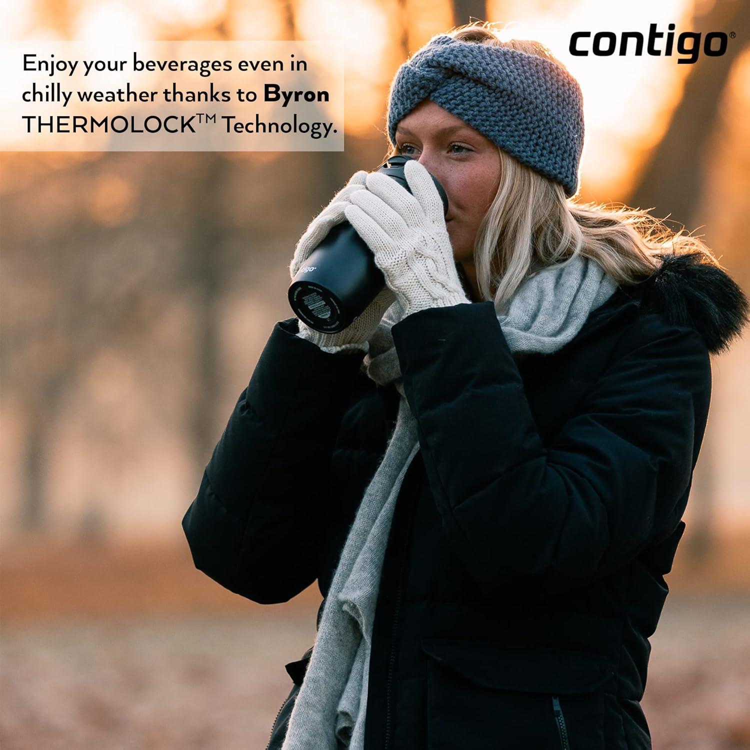 Taza de Viaje Contigo Byron 470 ml Acero Inoxidable Bahía de Biscay