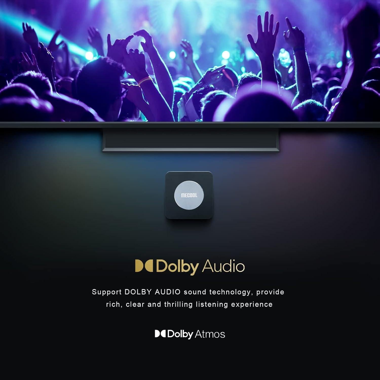 TV Box Android 11.0 MECOOL KM2 Plus 2GB 16GB 4K Dolby Atmos